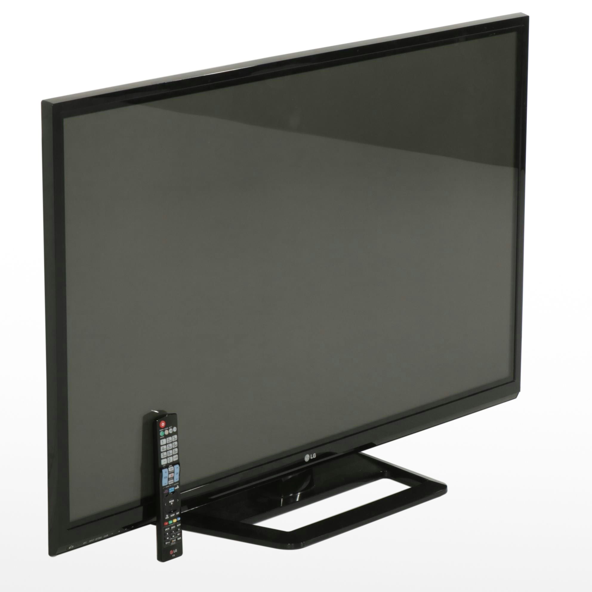 LG 50" Plasma Television on Stand