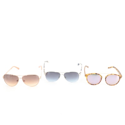 Mira MR-810-P Sunglasses with Liz Claiborne and Other Aviator Sunglasses