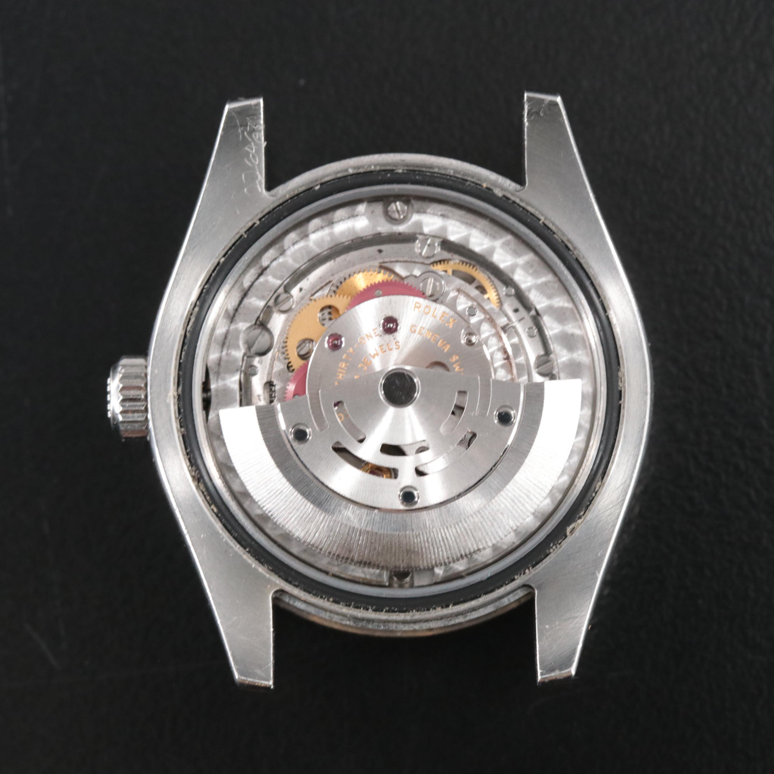 Rolex Oyster Perpetual Blue Roman Datejust Watch