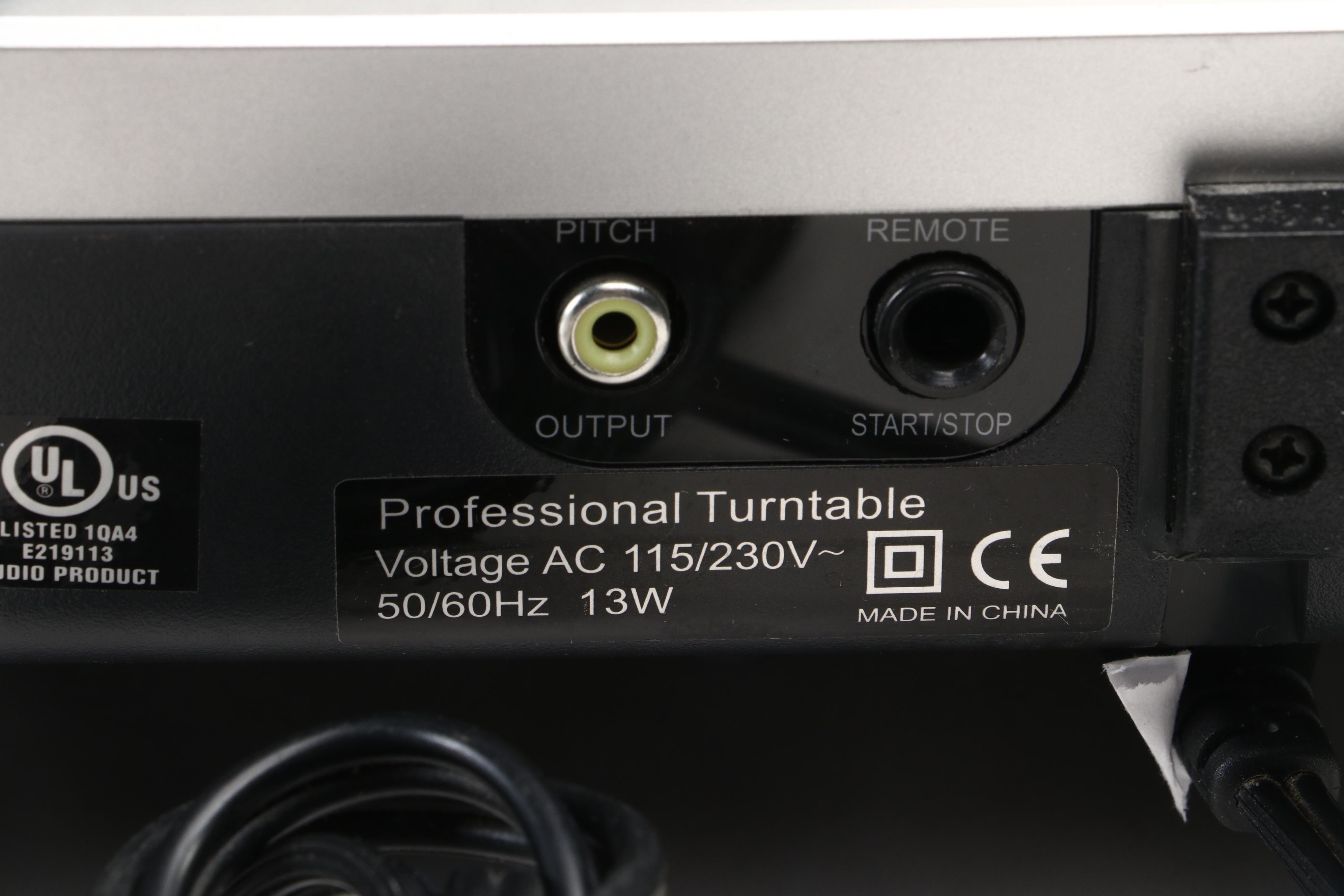 Audio-Technica AT-PL120 Professional Turntable