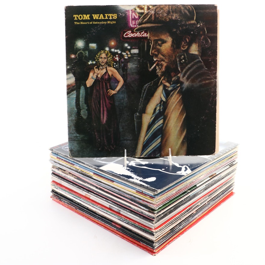 Tom Waits, Rolling Stones, Dire Straits, Julian Lennon and More Vinyl Records