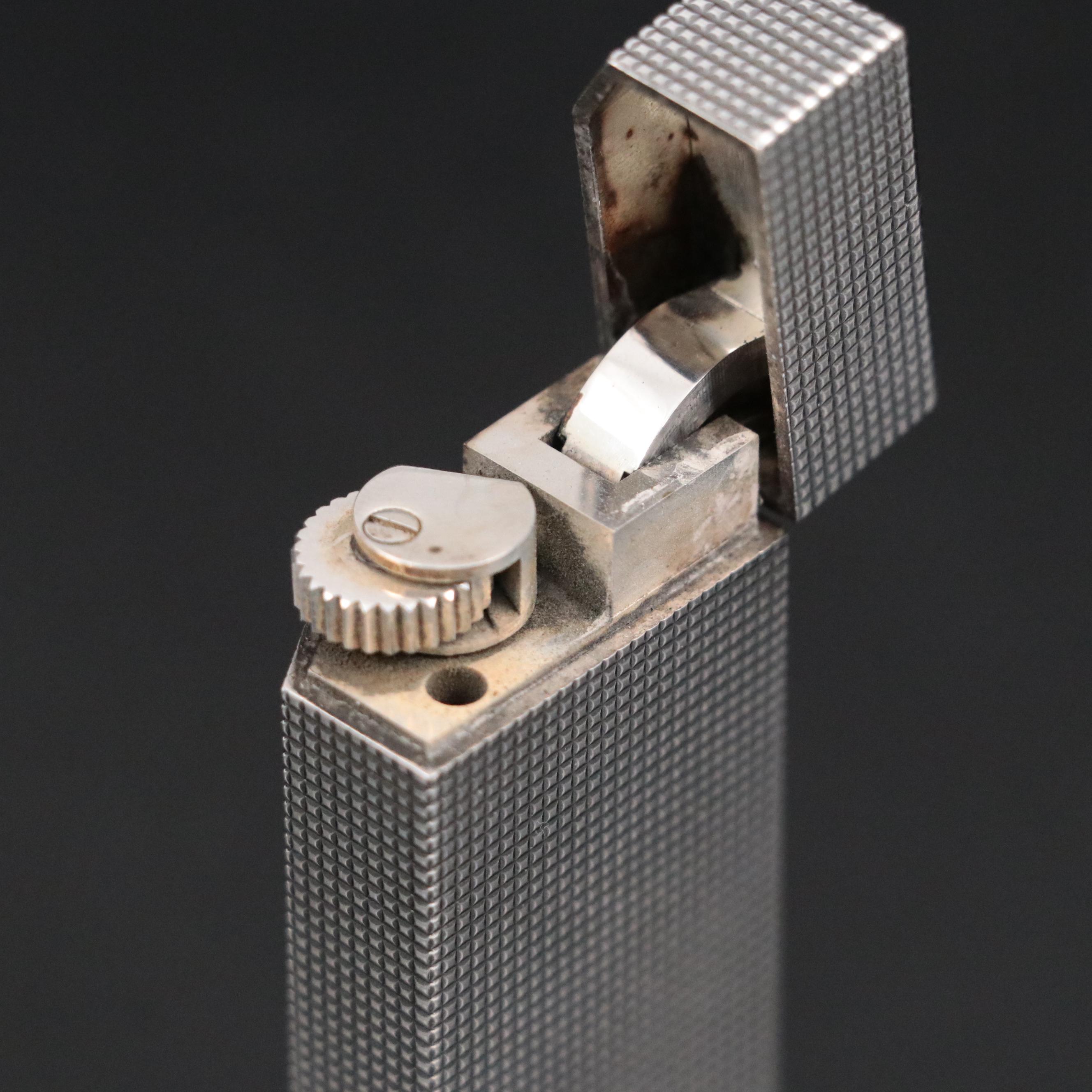 Cartier Silver Plate Lighter