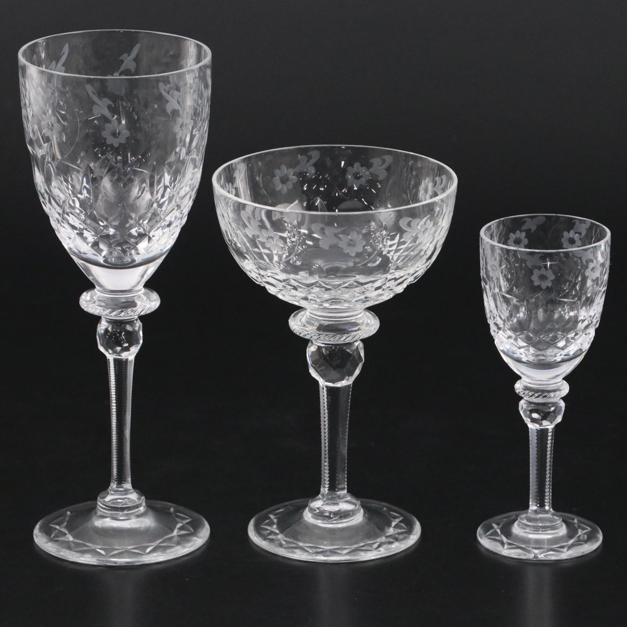 Rogaska "Gallia" Crystal Stemware, 1969-2015