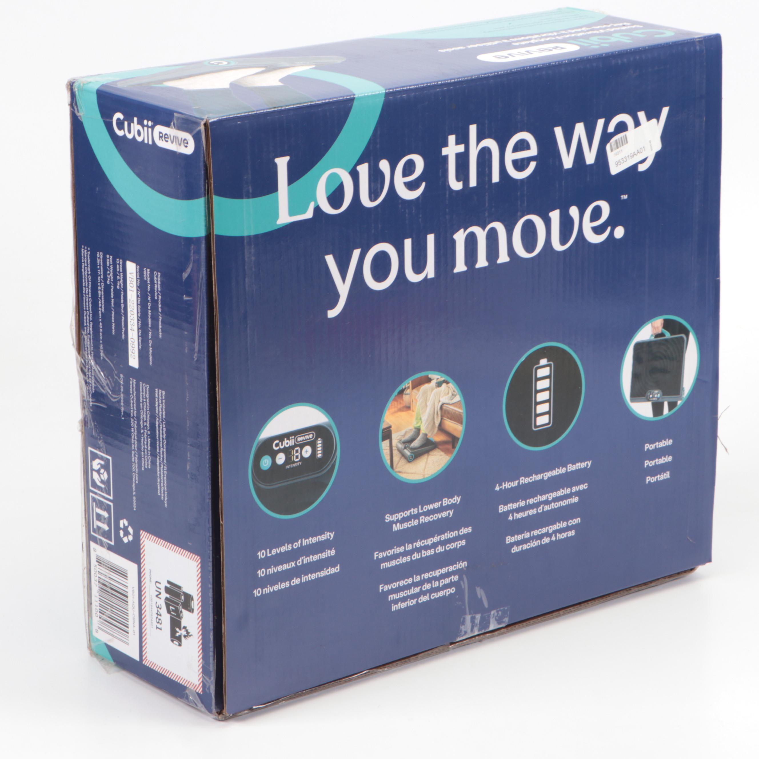 Cubii Revive Seated Vibration Footplate