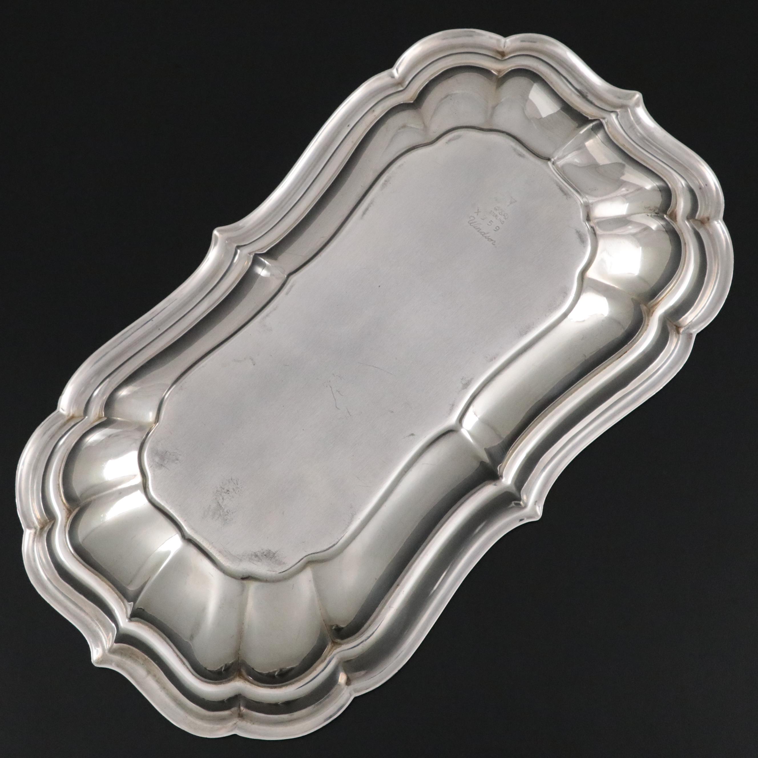 Reed & Barton "Windsor" Sterling Silver Bread Tray, 1945