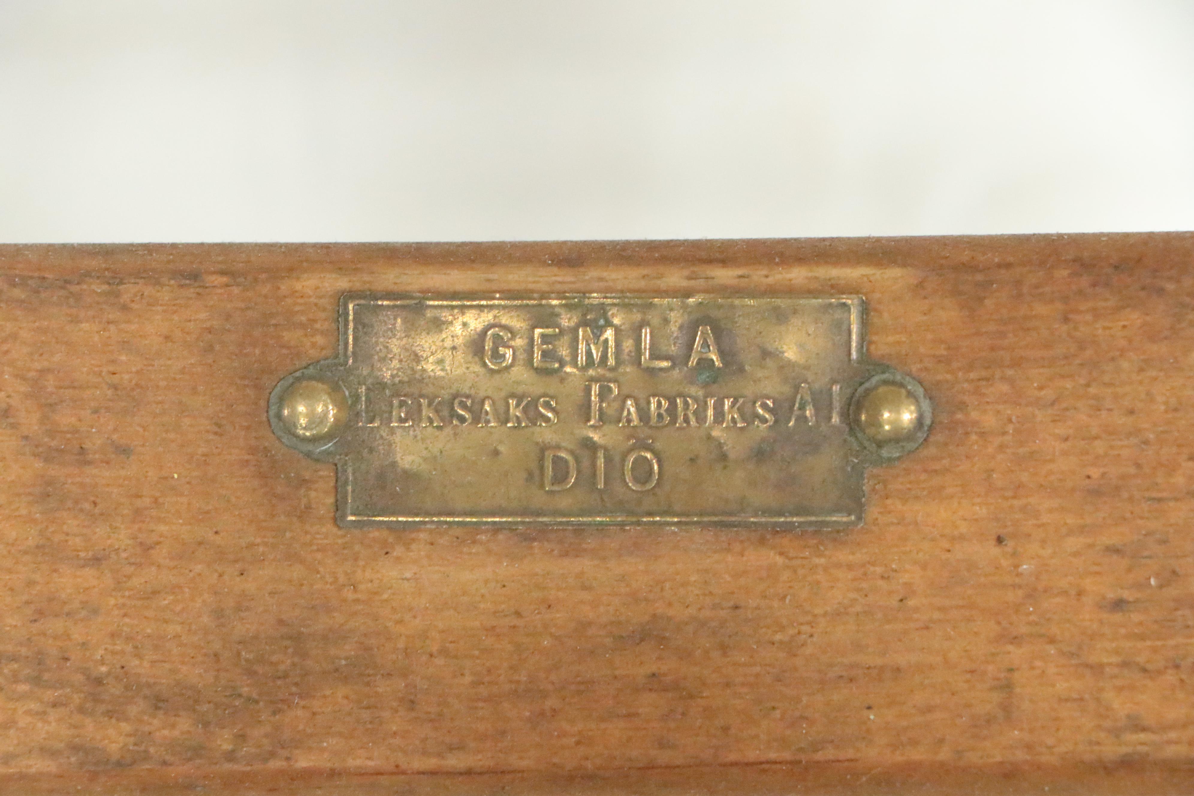 Swedish Hardwood Perambulator, Antique