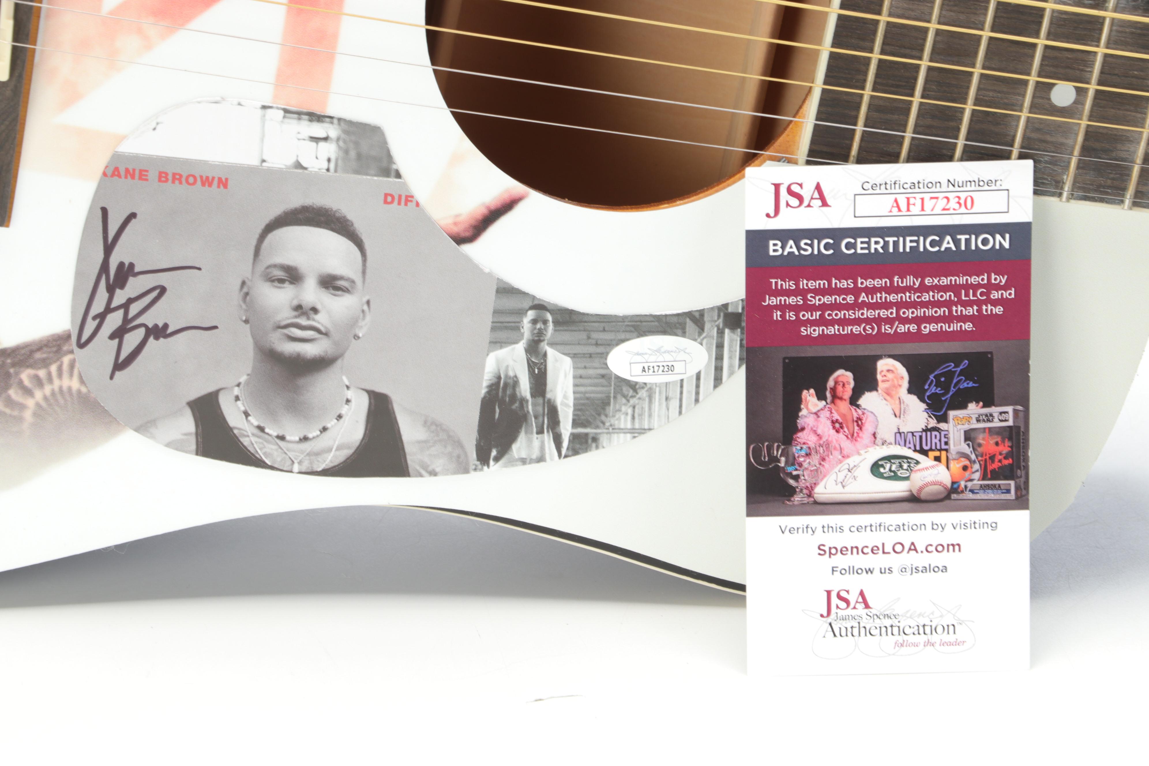Kane Brown Signed Rogue Acoustic Guitar, Early 21st Century
