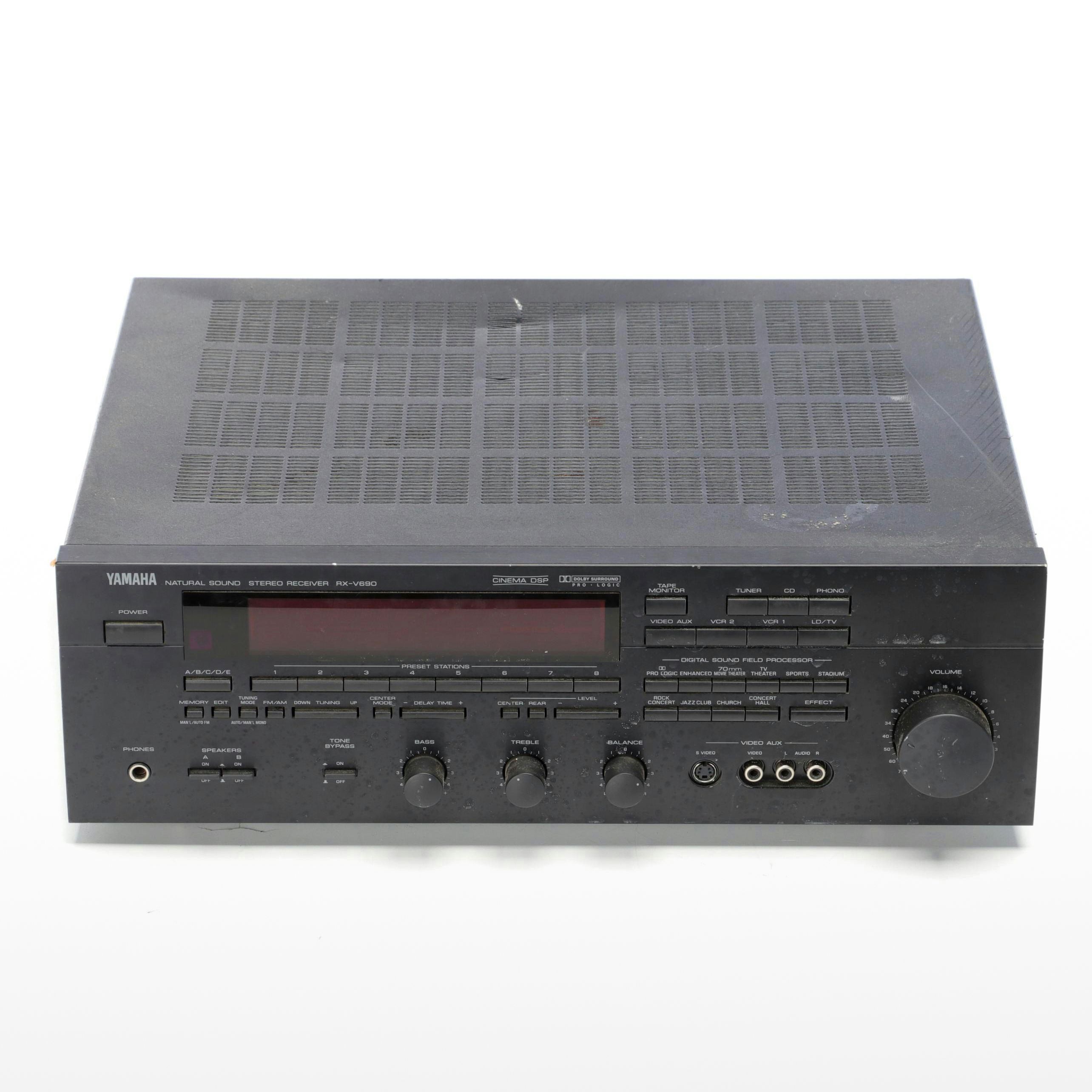 Yamaha Natural Sound Stereo Receiver RX-V690