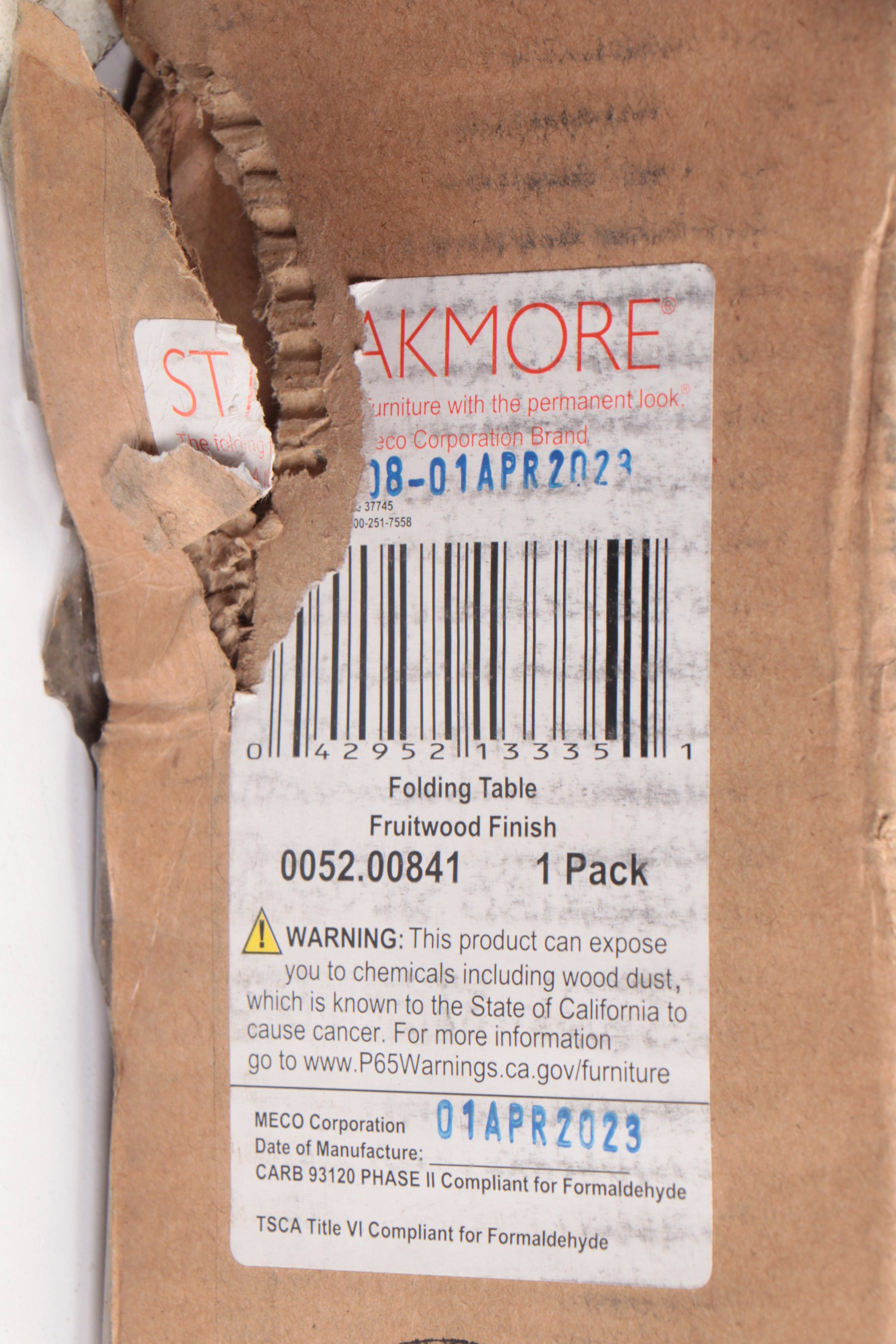 Stakmore Folding Bridge Table