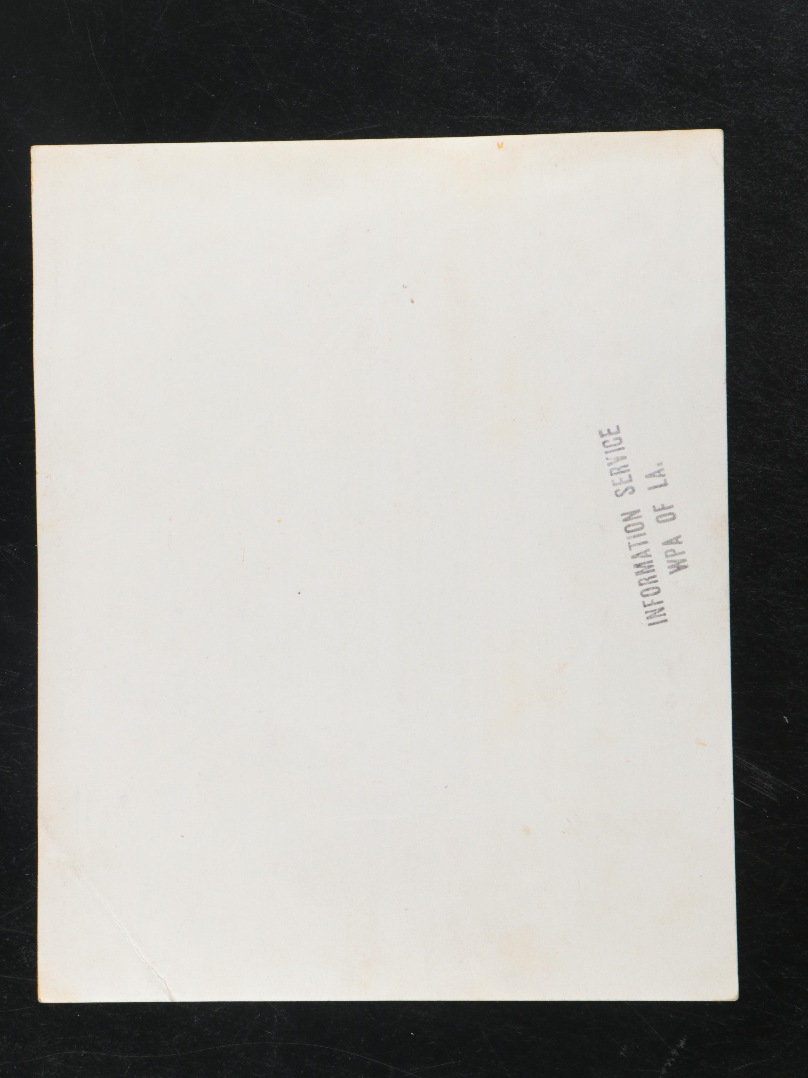 Photos of Louisiana Governor Richard Leche, Seymour Weiss and Albert B. Chandler