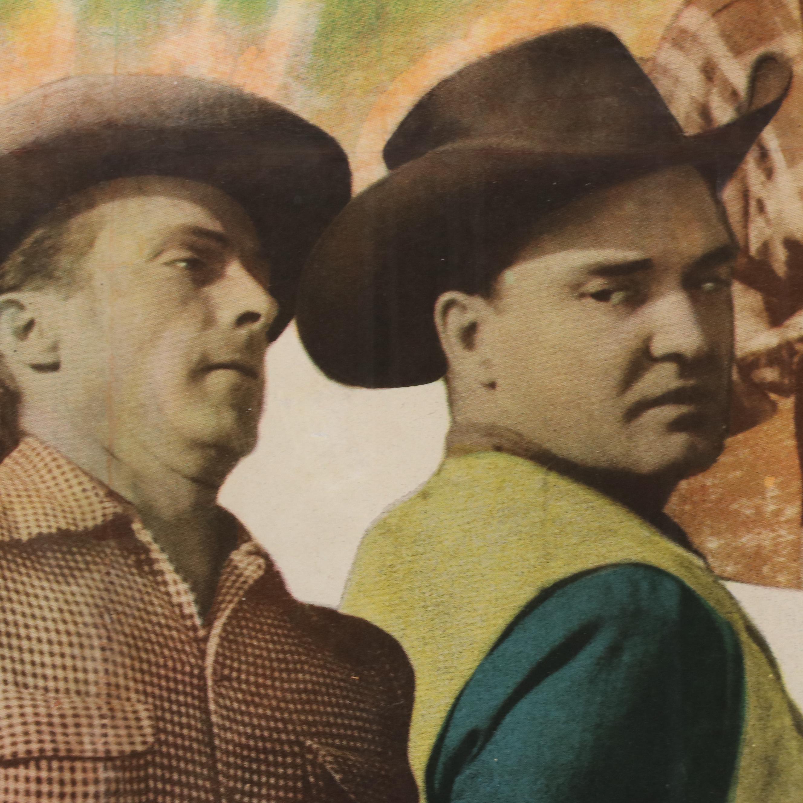 "Frontier Agent" Western Movie Poster, 1948