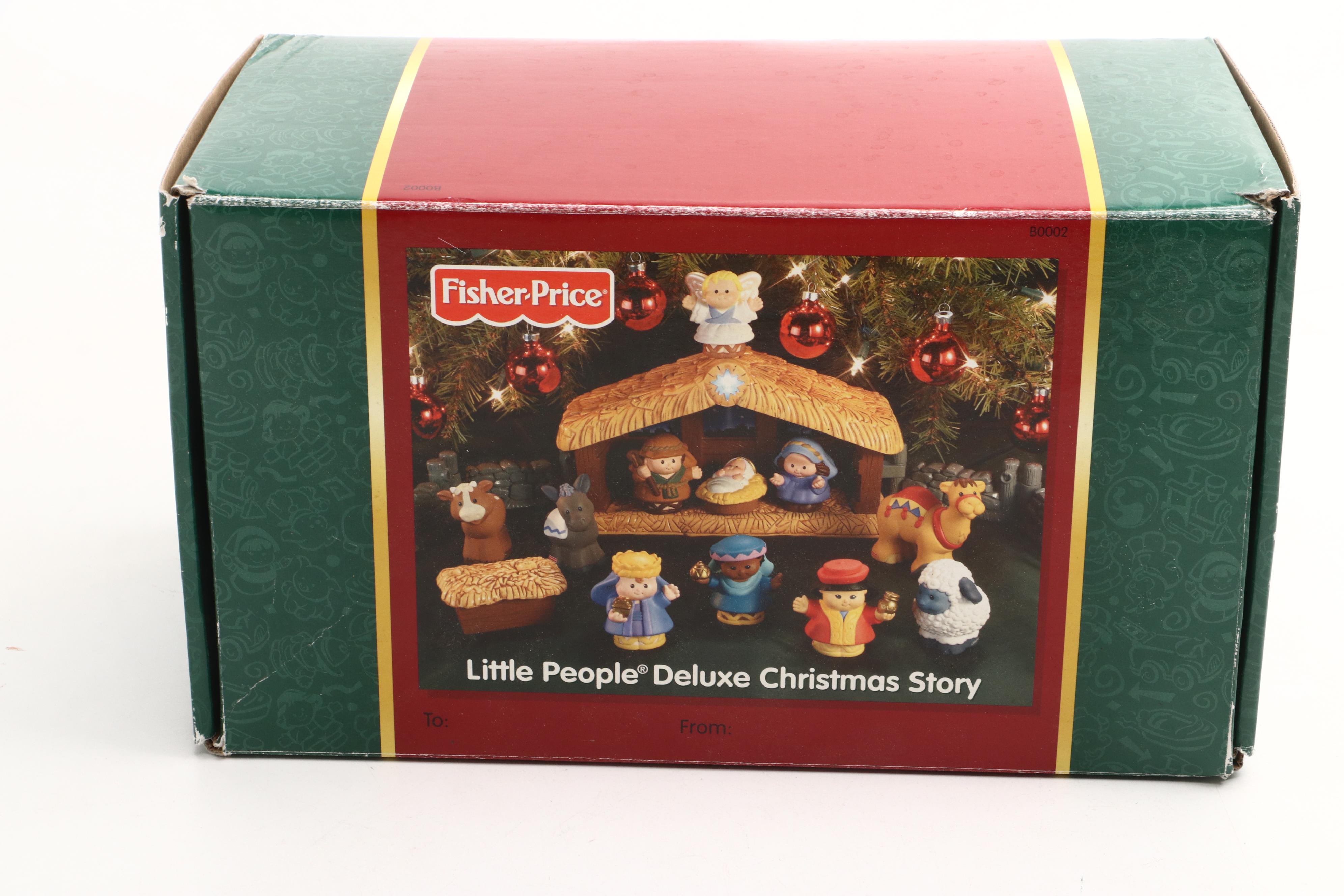 Fisher Price Little People Deluxe Christmas Story, More Figures and Accessories