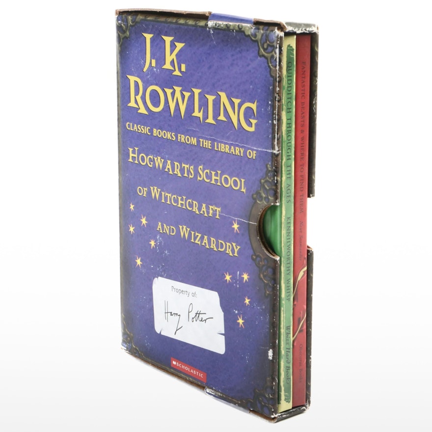 "Quidditch Through the Ages" and "Fantastic Beasts" Box Set by J. K. Rowling