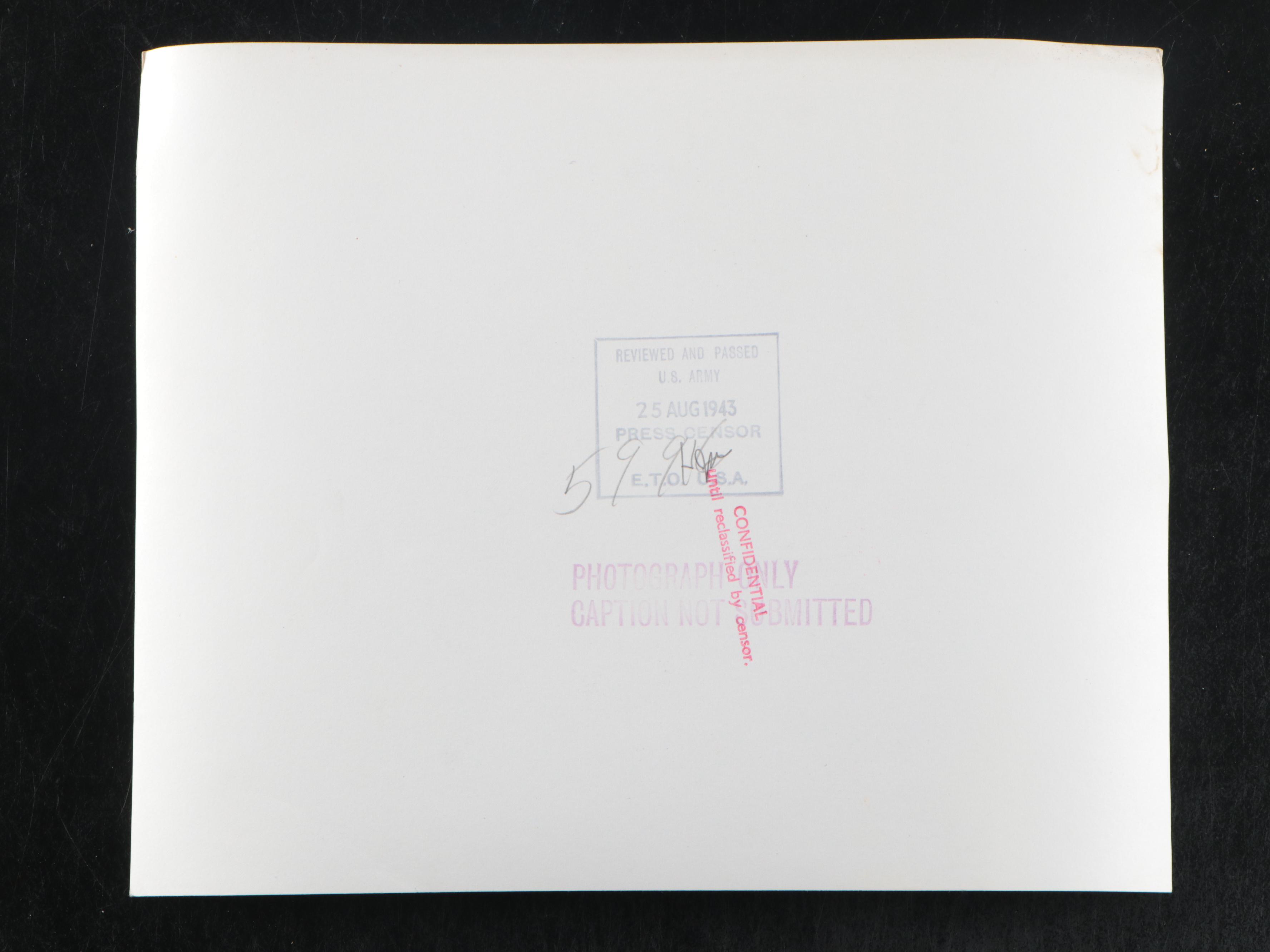 World War II Era Photos of Henry Cabot Lodge Jr., Richard Russell and More, 1943