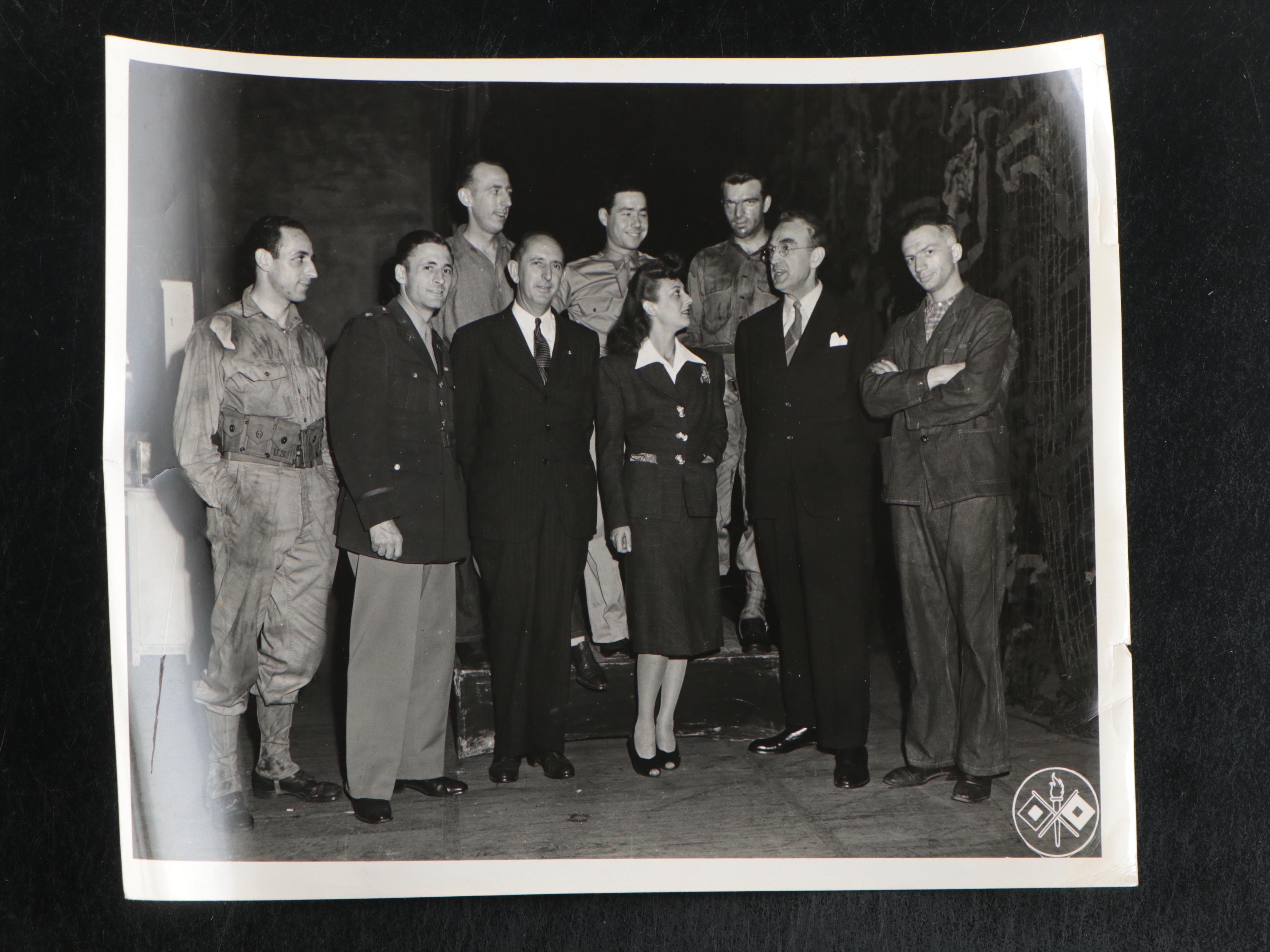 World War II Era Photos of Henry Cabot Lodge Jr., Richard Russell and More, 1943