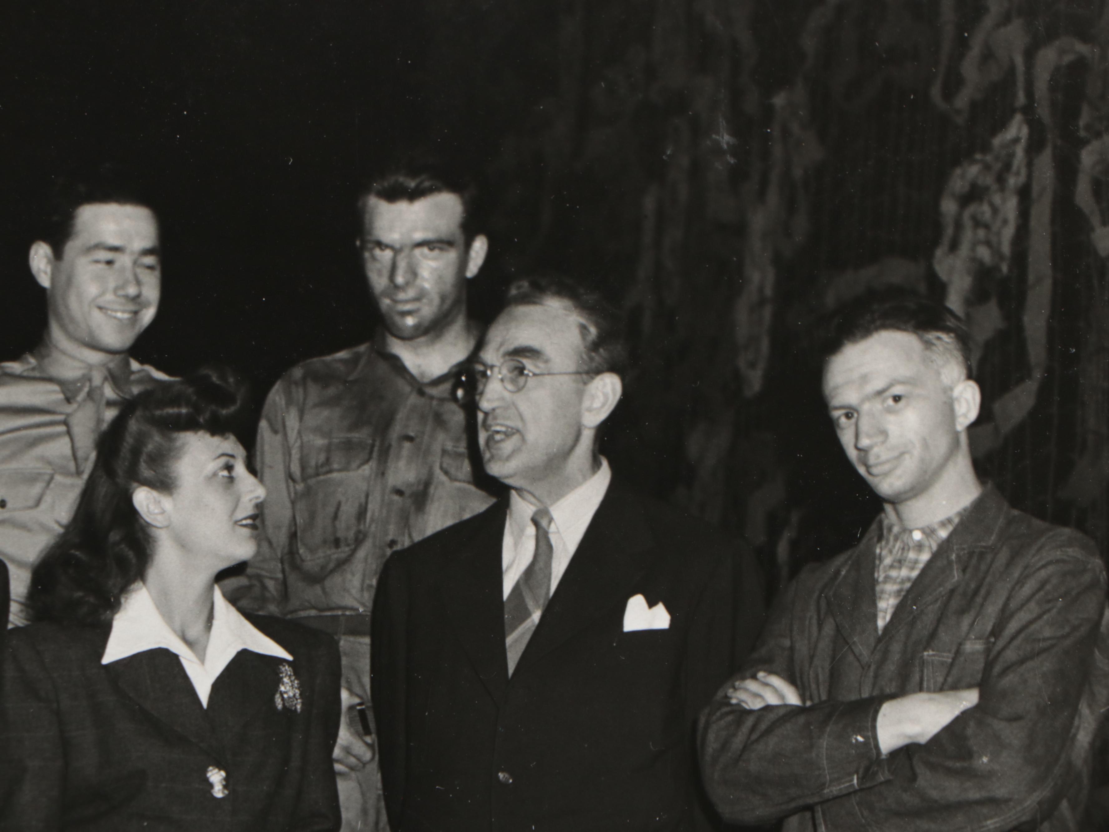 World War II Era Photos of Henry Cabot Lodge Jr., Richard Russell and More, 1943