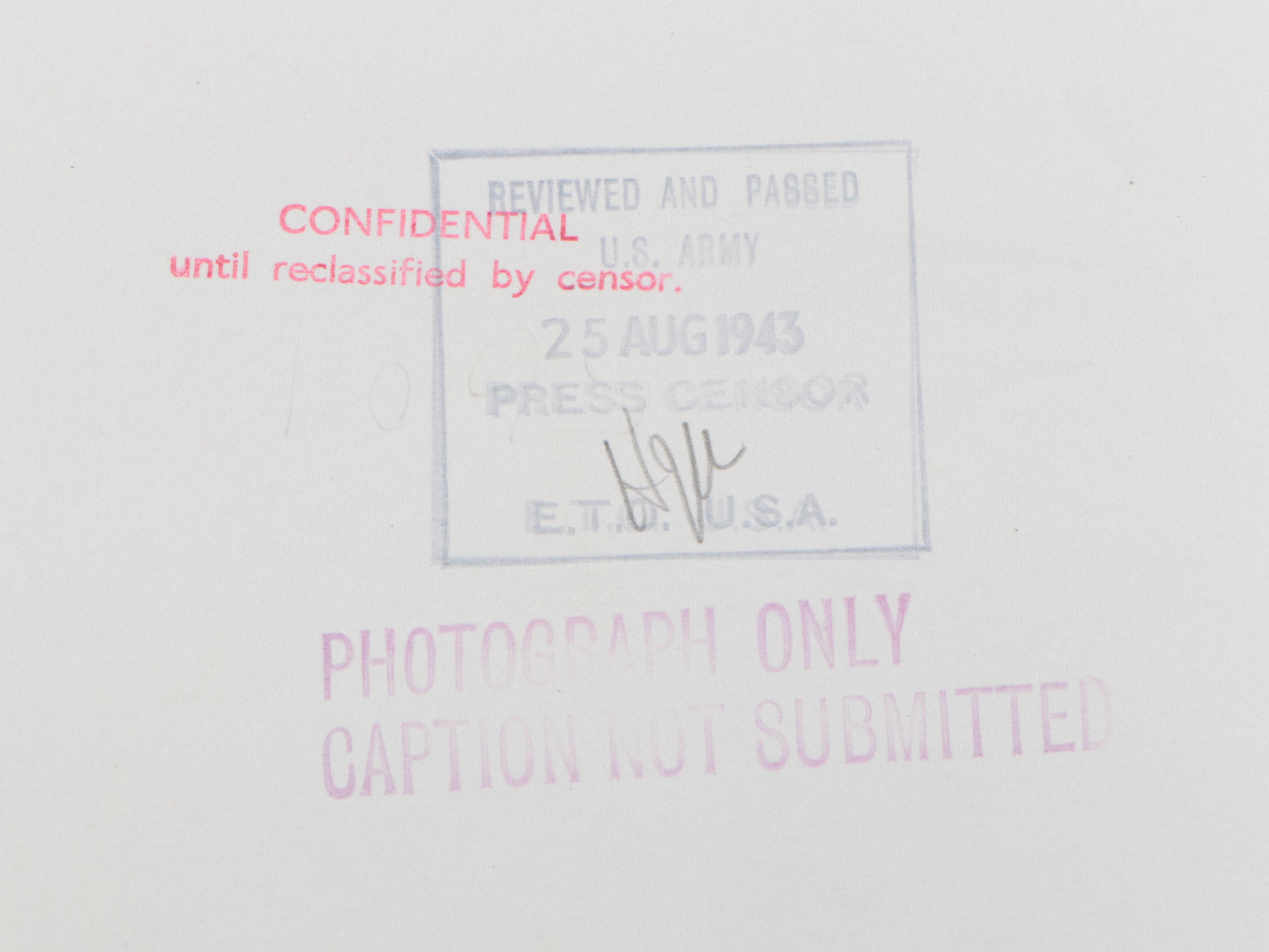 World War II Era Photos of Henry Cabot Lodge Jr., Richard Russell and More, 1943