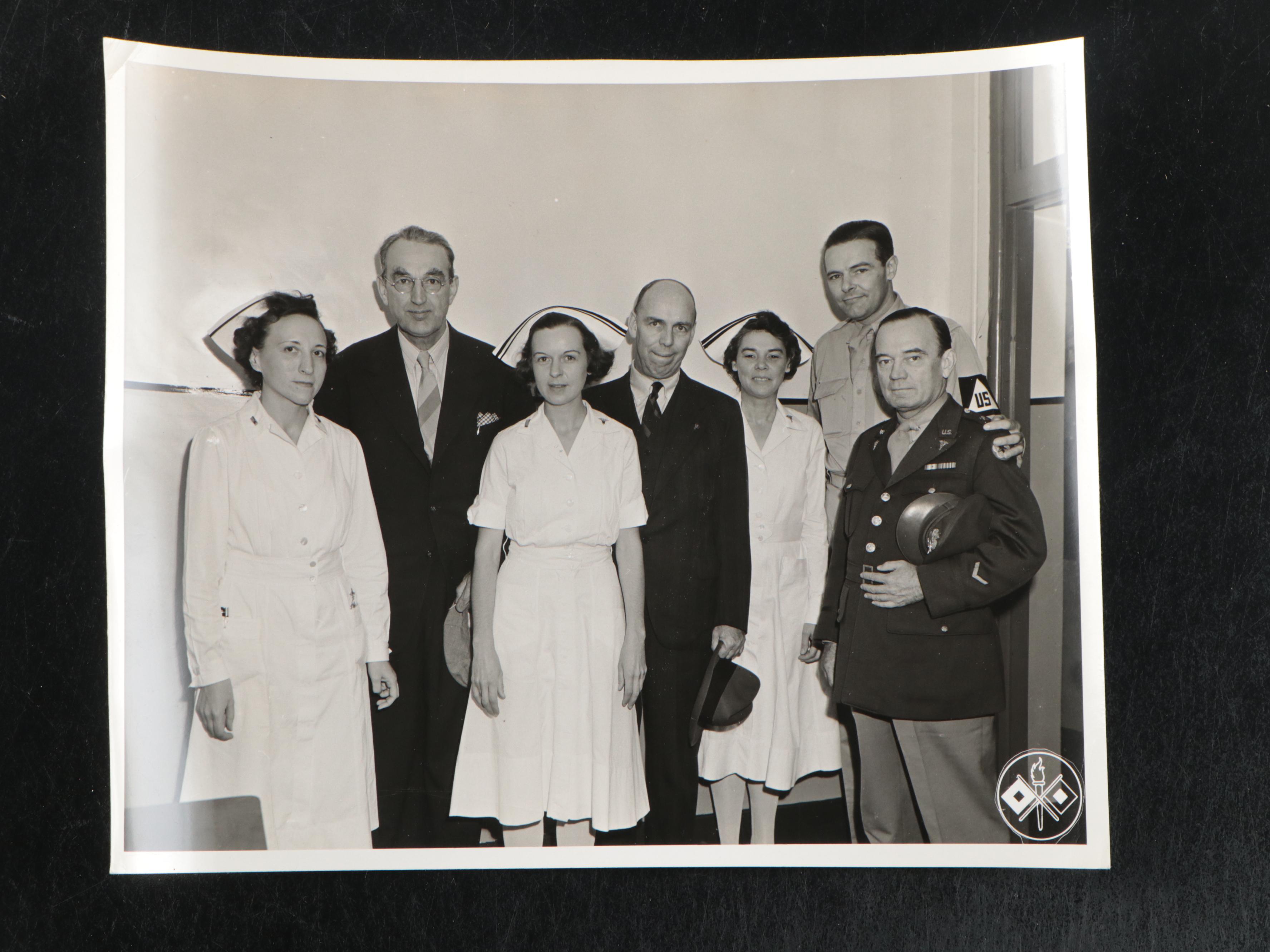 World War II Era Photos of Henry Cabot Lodge Jr., Richard Russell and More, 1943