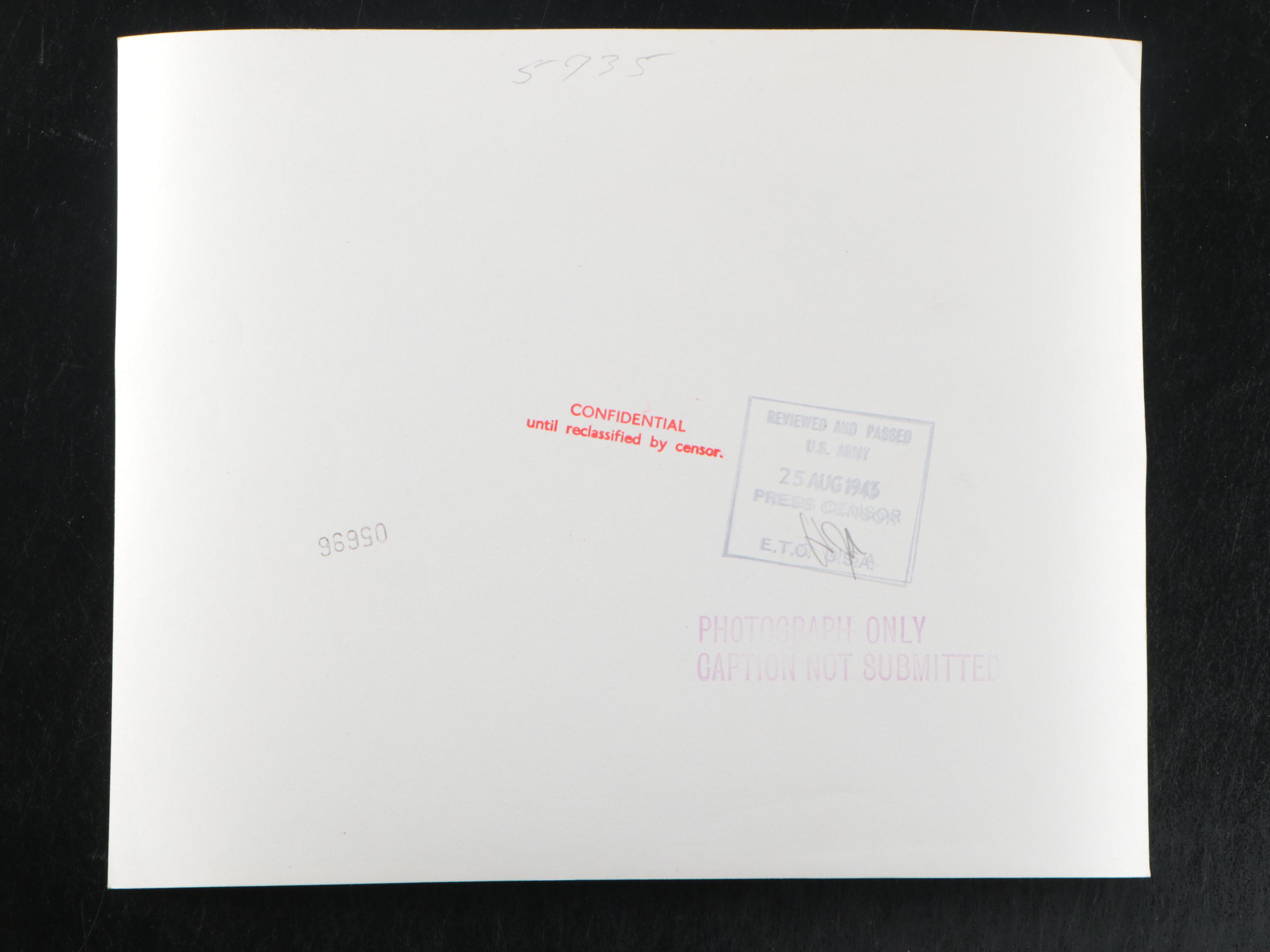 World War II Era Photos of Henry Cabot Lodge Jr., Richard Russell and More, 1943