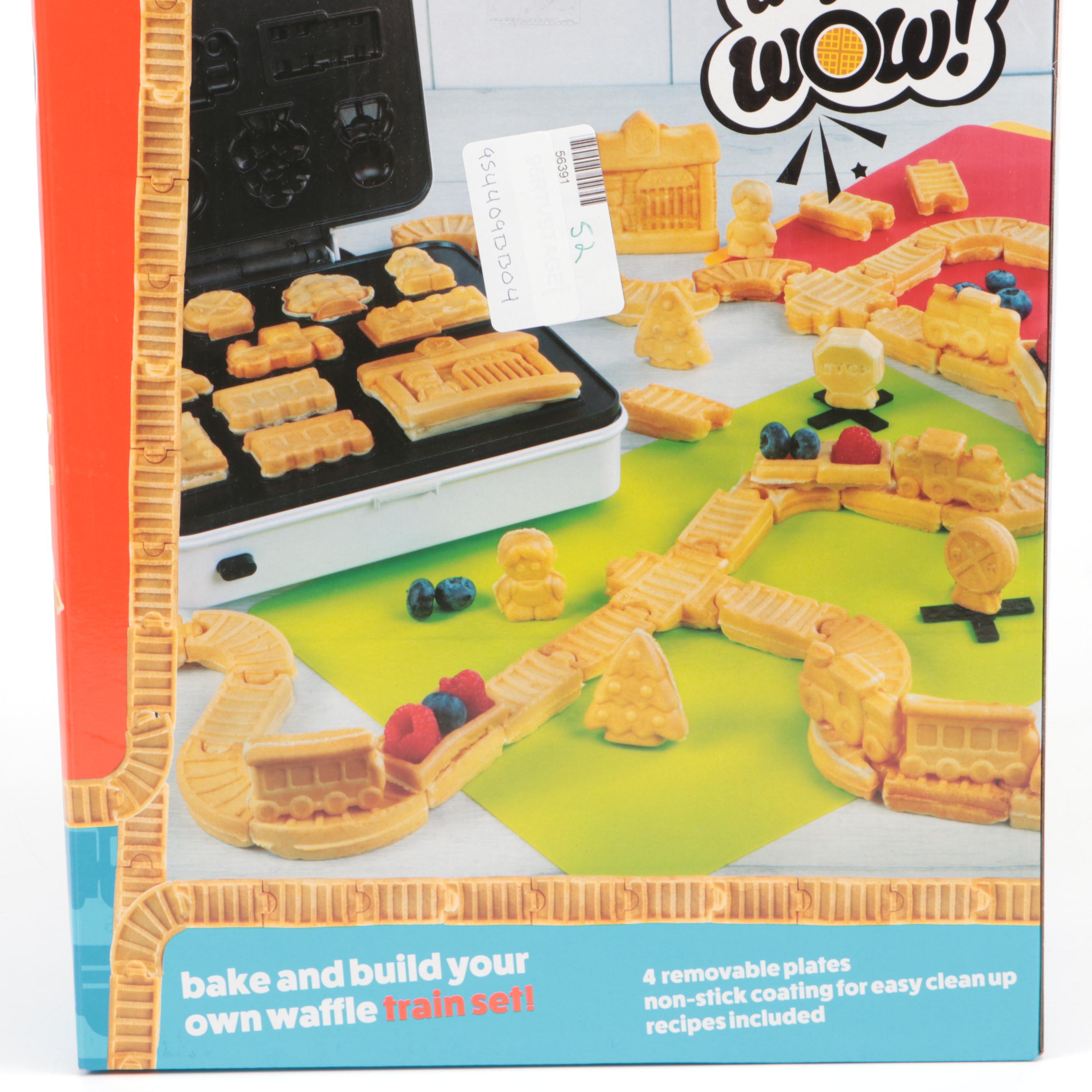 WaffleWow! Train Set Waffle Maker