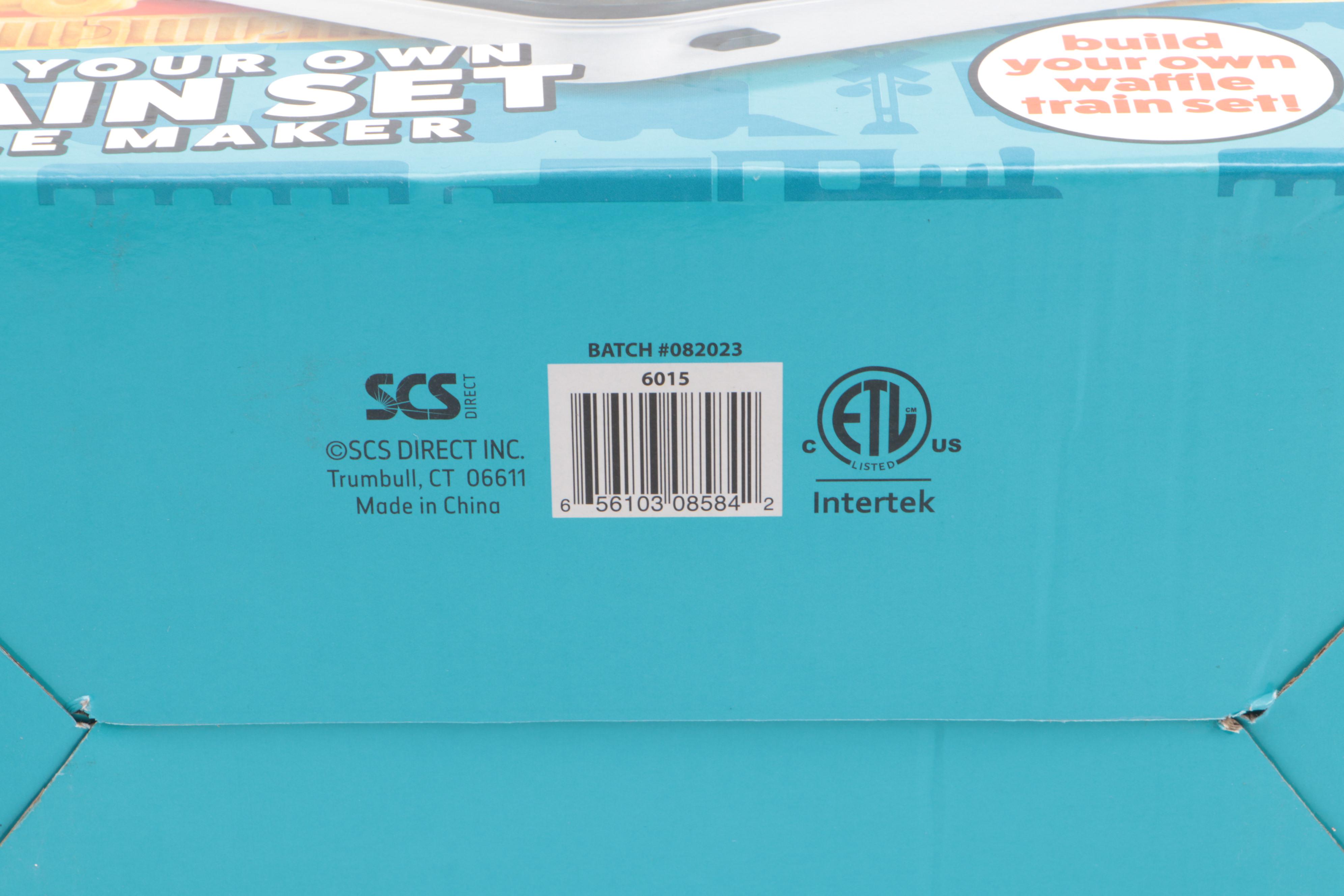 WaffleWow! Train Set Waffle Maker