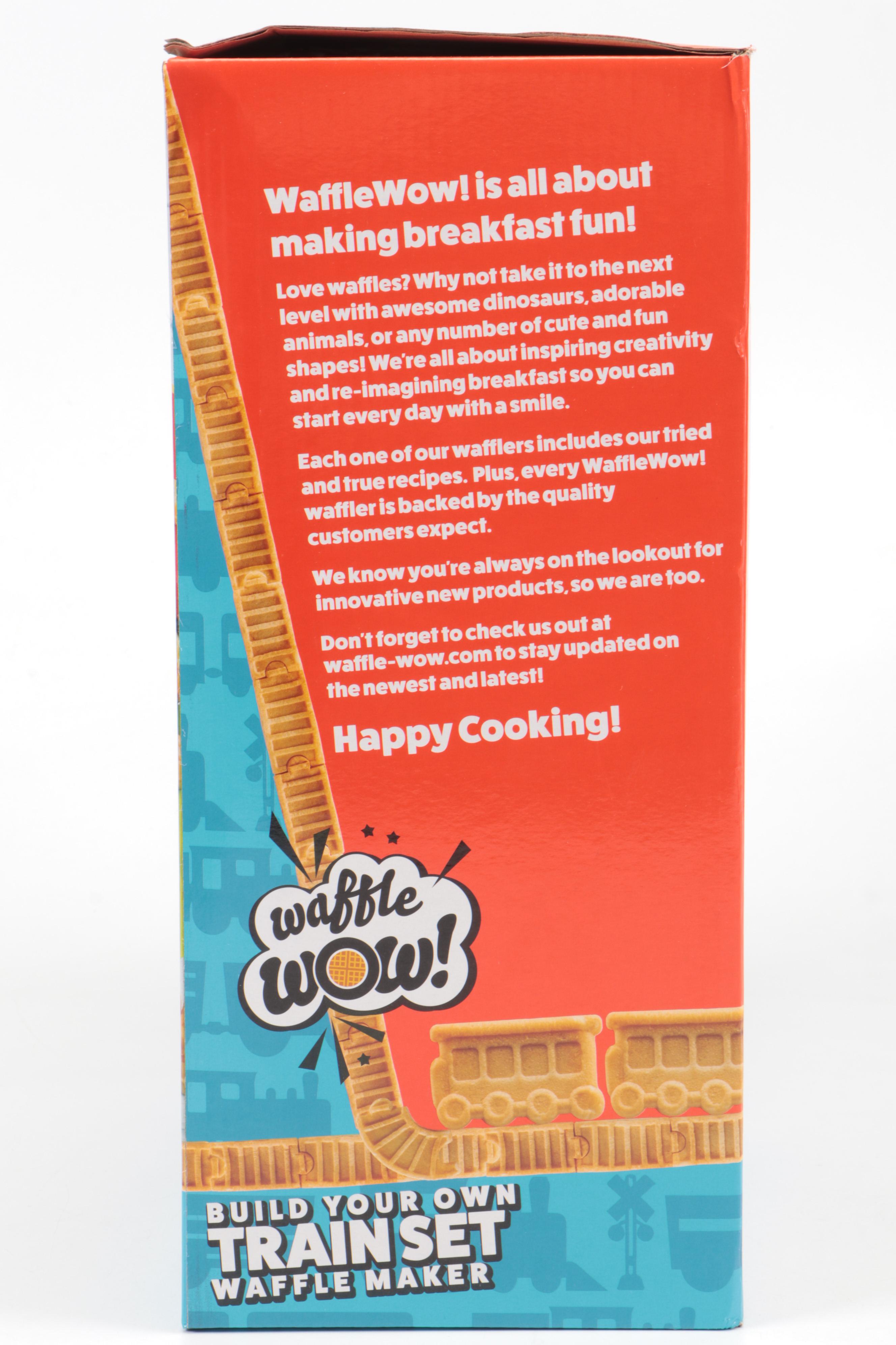 WaffleWow! Train Set Waffle Maker