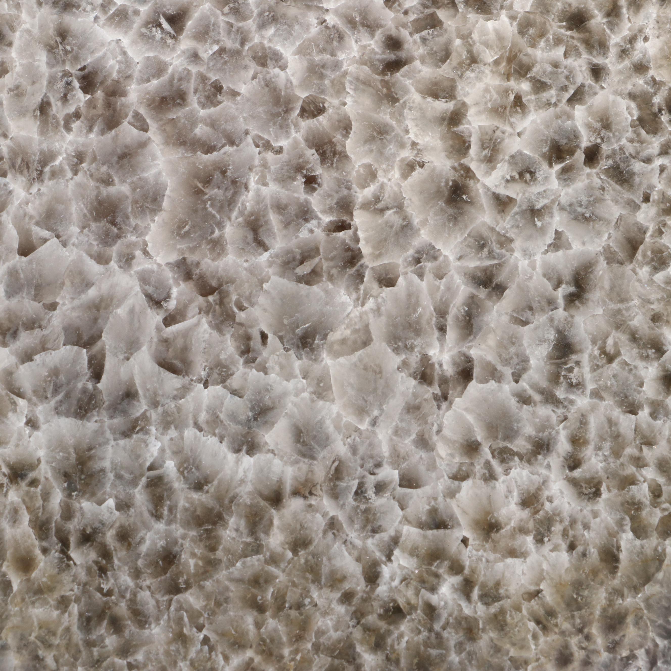 Agate and Calcite Quartz Geode Polished Slab