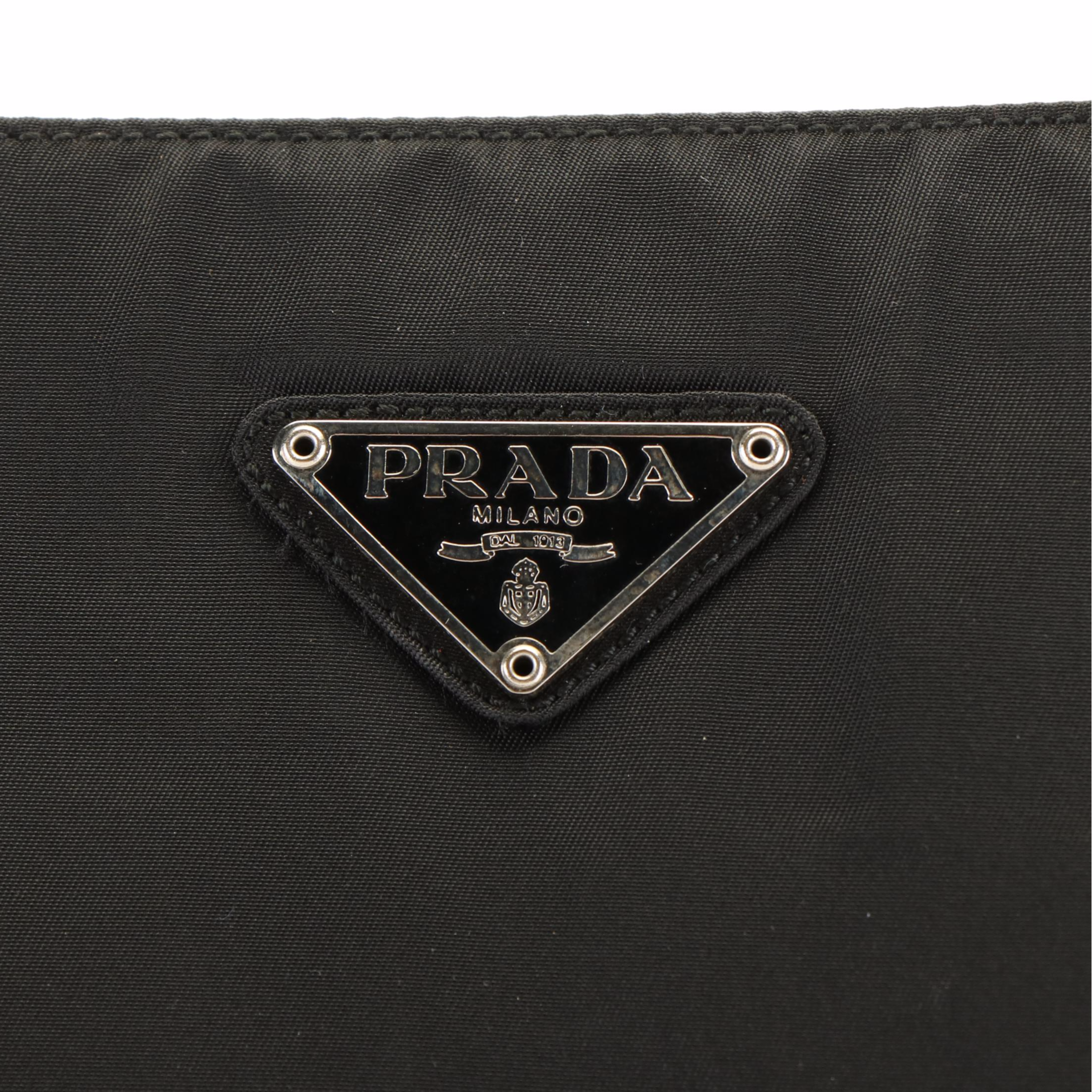 Prada Tote Bag in Black Tessuto Nylon
