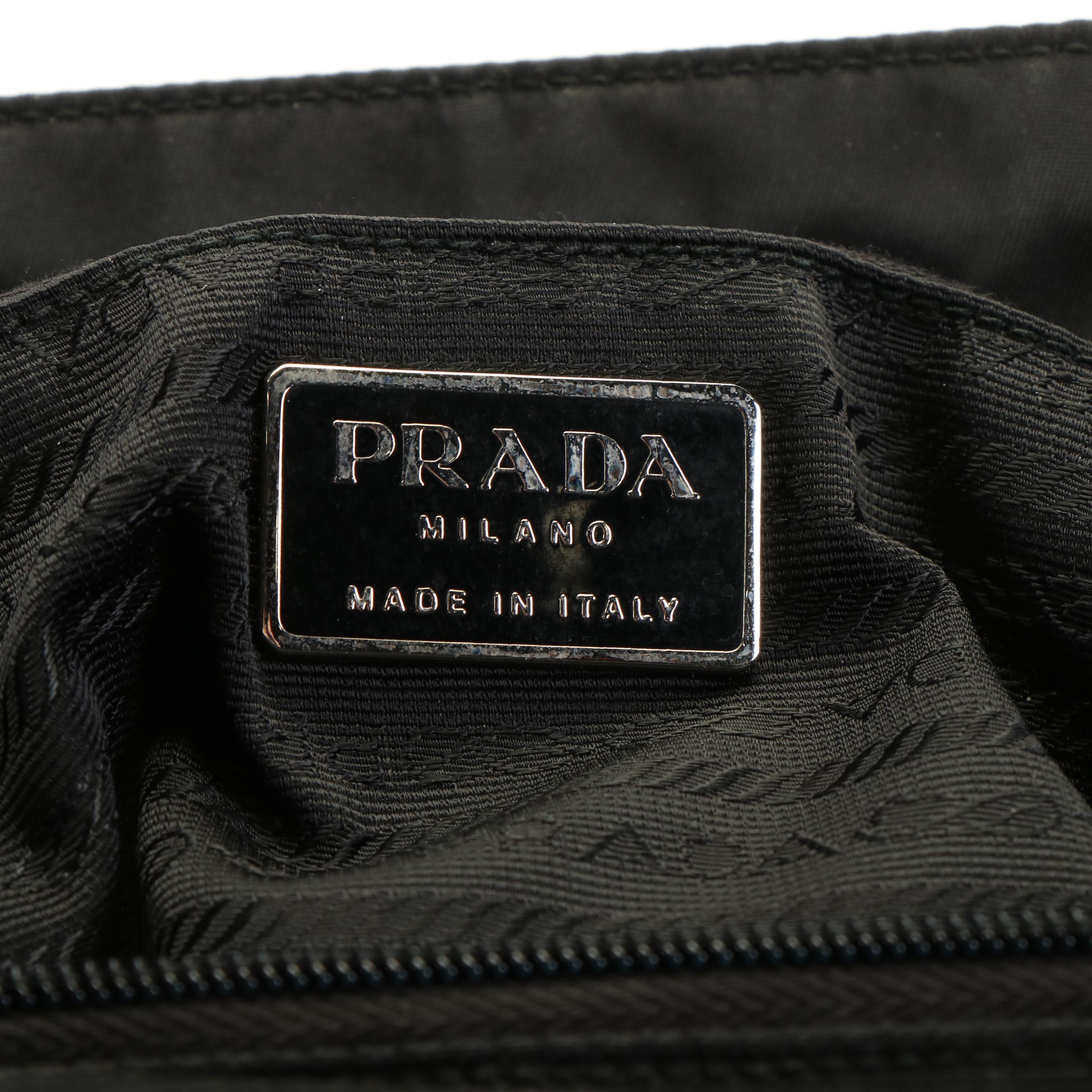 Prada Tote Bag in Black Tessuto Nylon