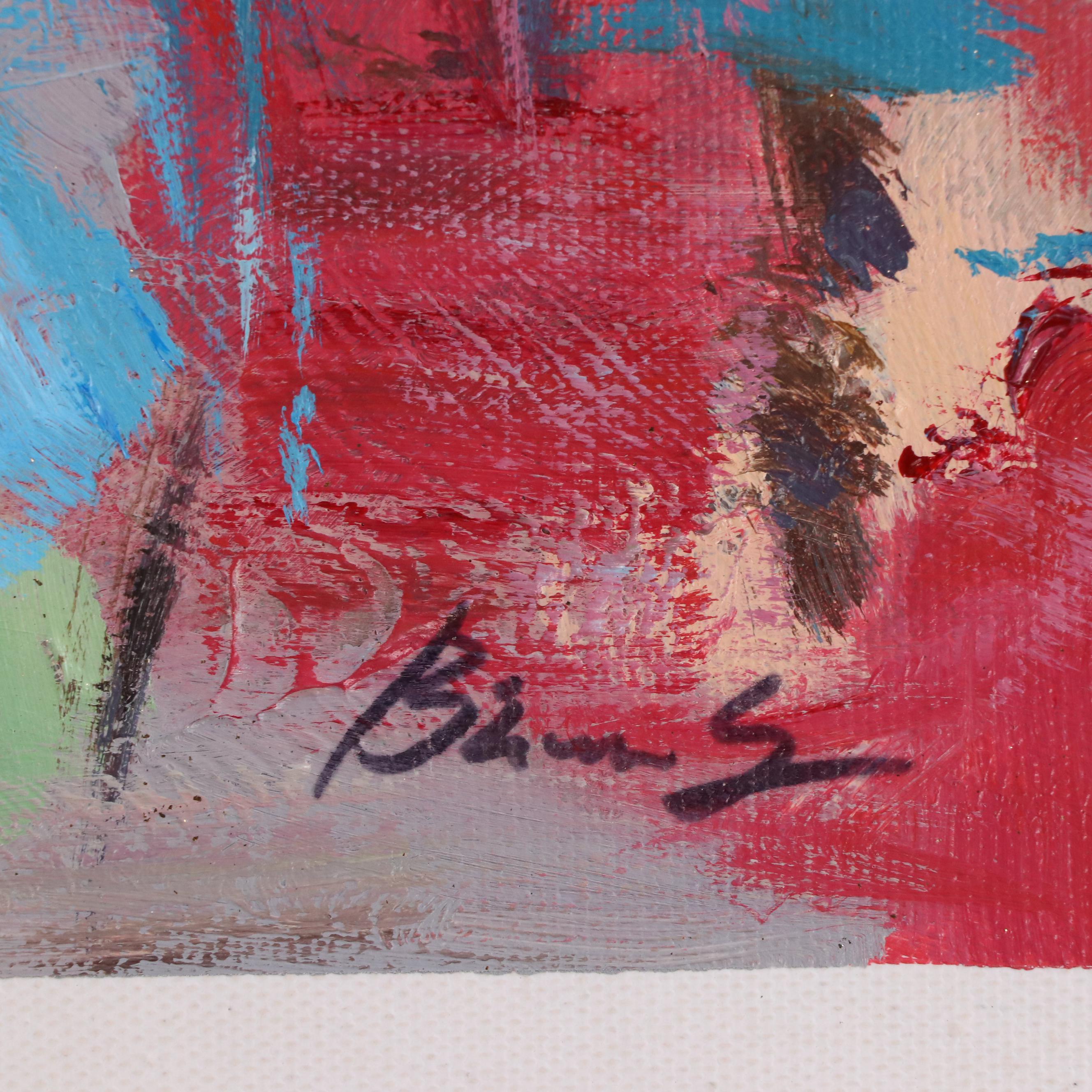 Bing Abstract Oil Painting, 21st Century