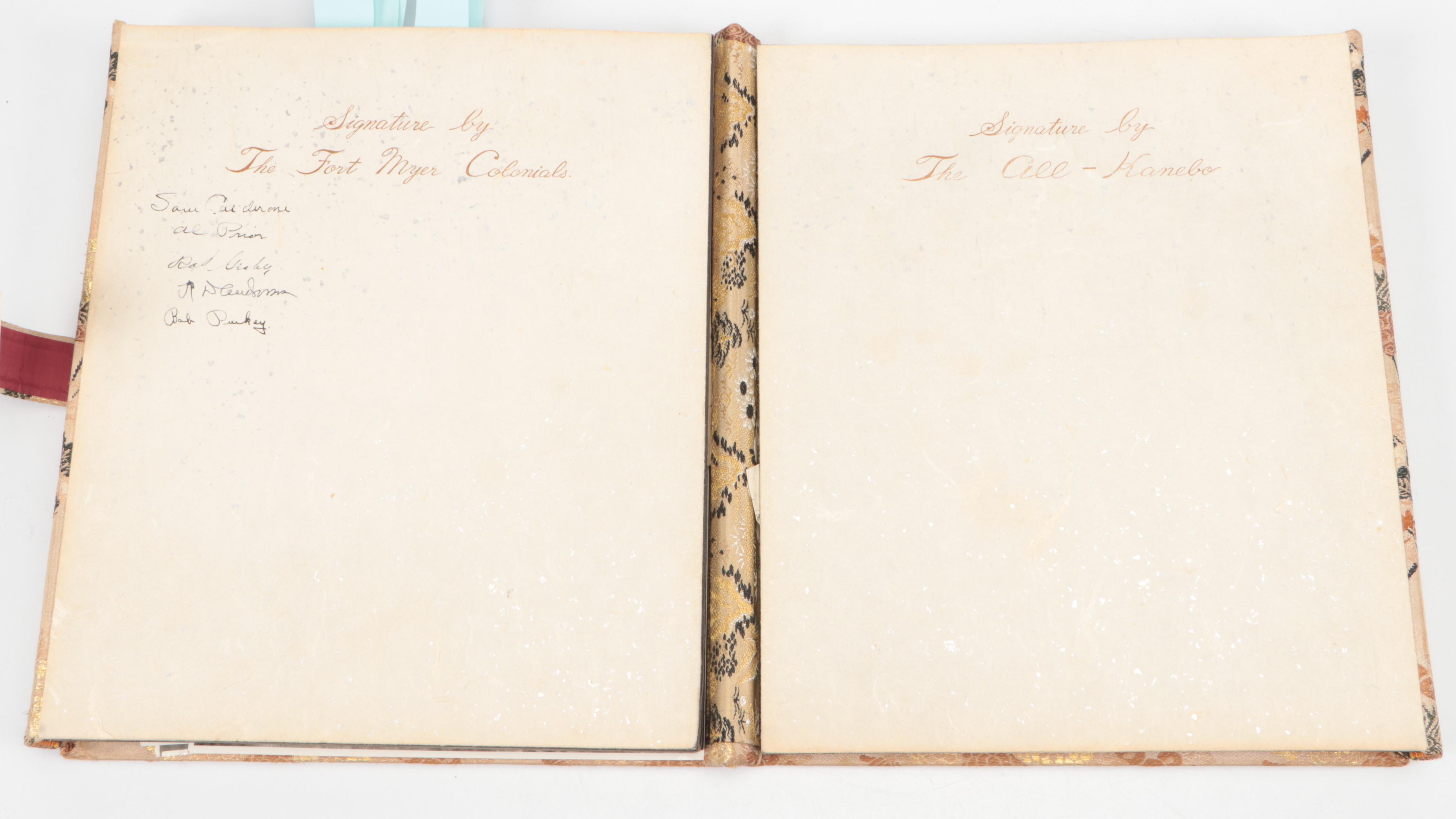 Inter-Hemisphere Non-Pro Baseball Championship Scrapbook, 1951