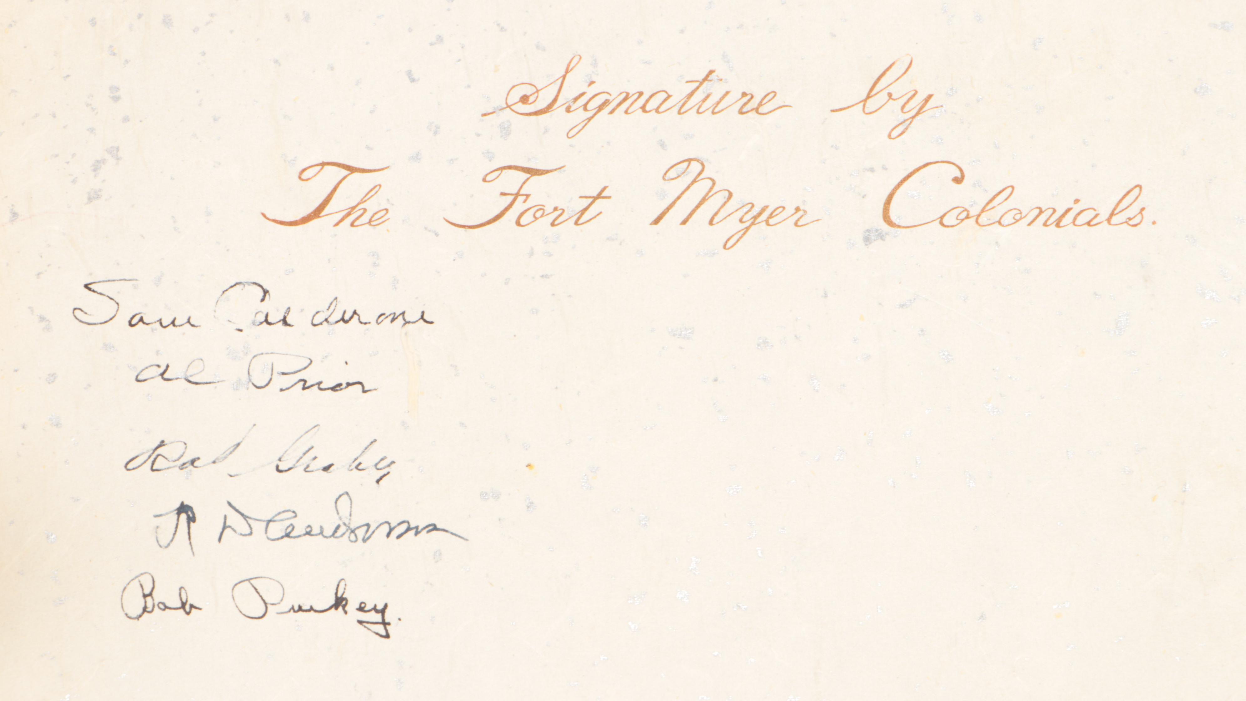 Inter-Hemisphere Non-Pro Baseball Championship Scrapbook, 1951