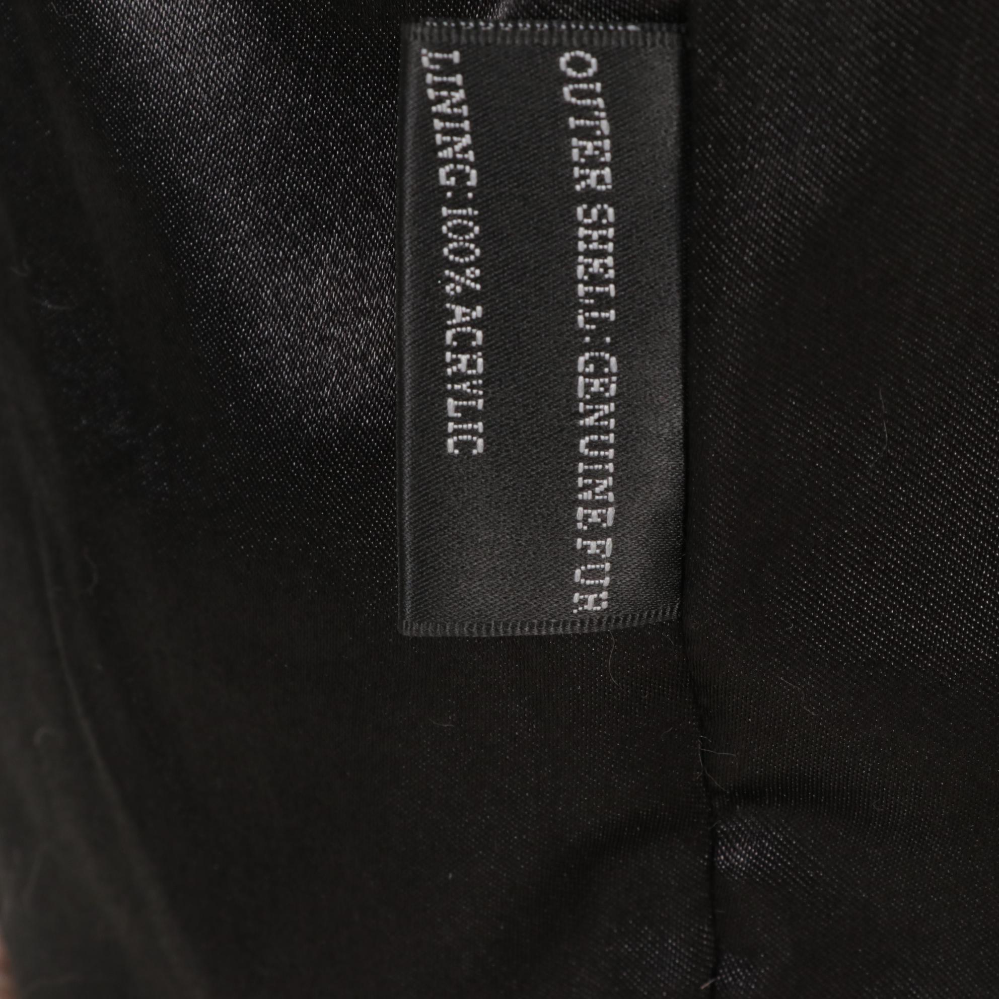 Chinchilla Dyed Rex Rabbit Studio Design Fur Jacket