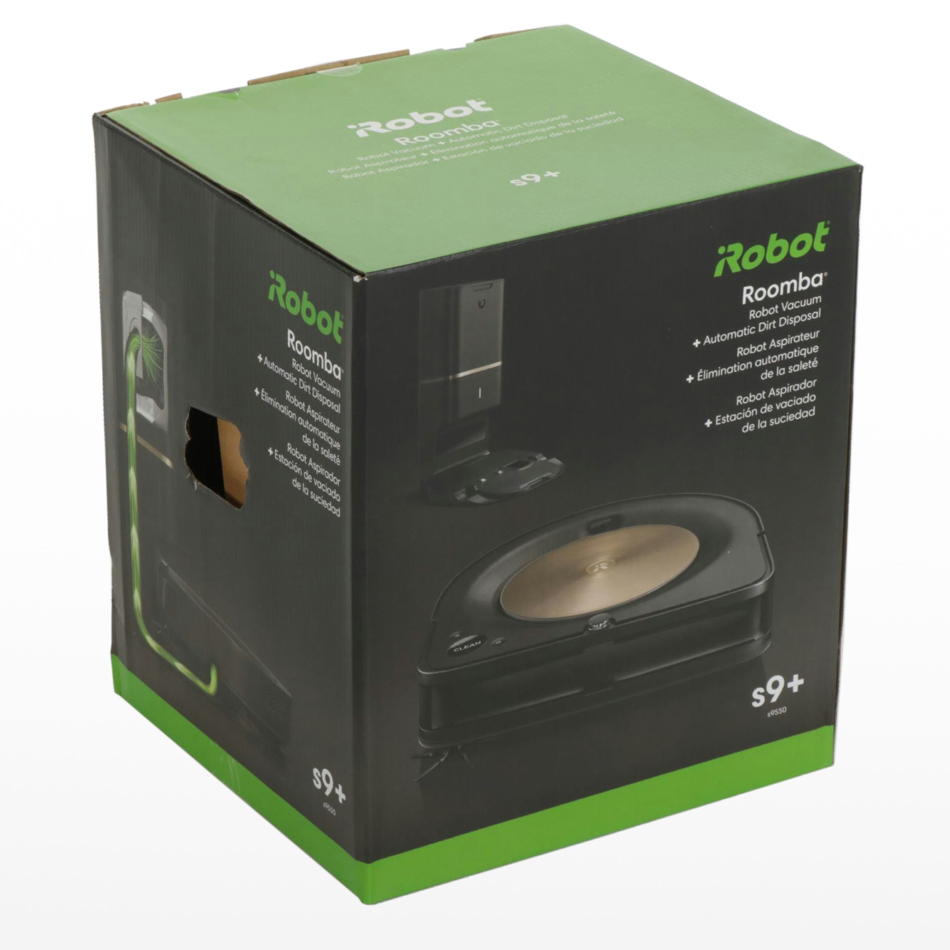 iRobot Roomba S9+ Self-Emptying Robot Vacuum with Clean Base Stand