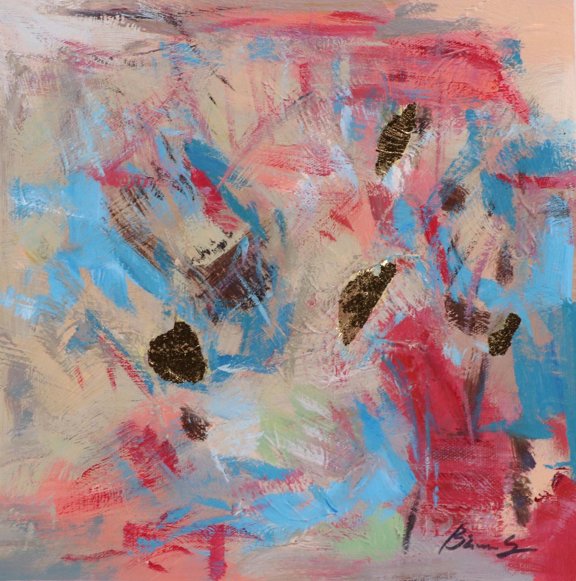 Bing Abstract Oil Painting, 21st Century