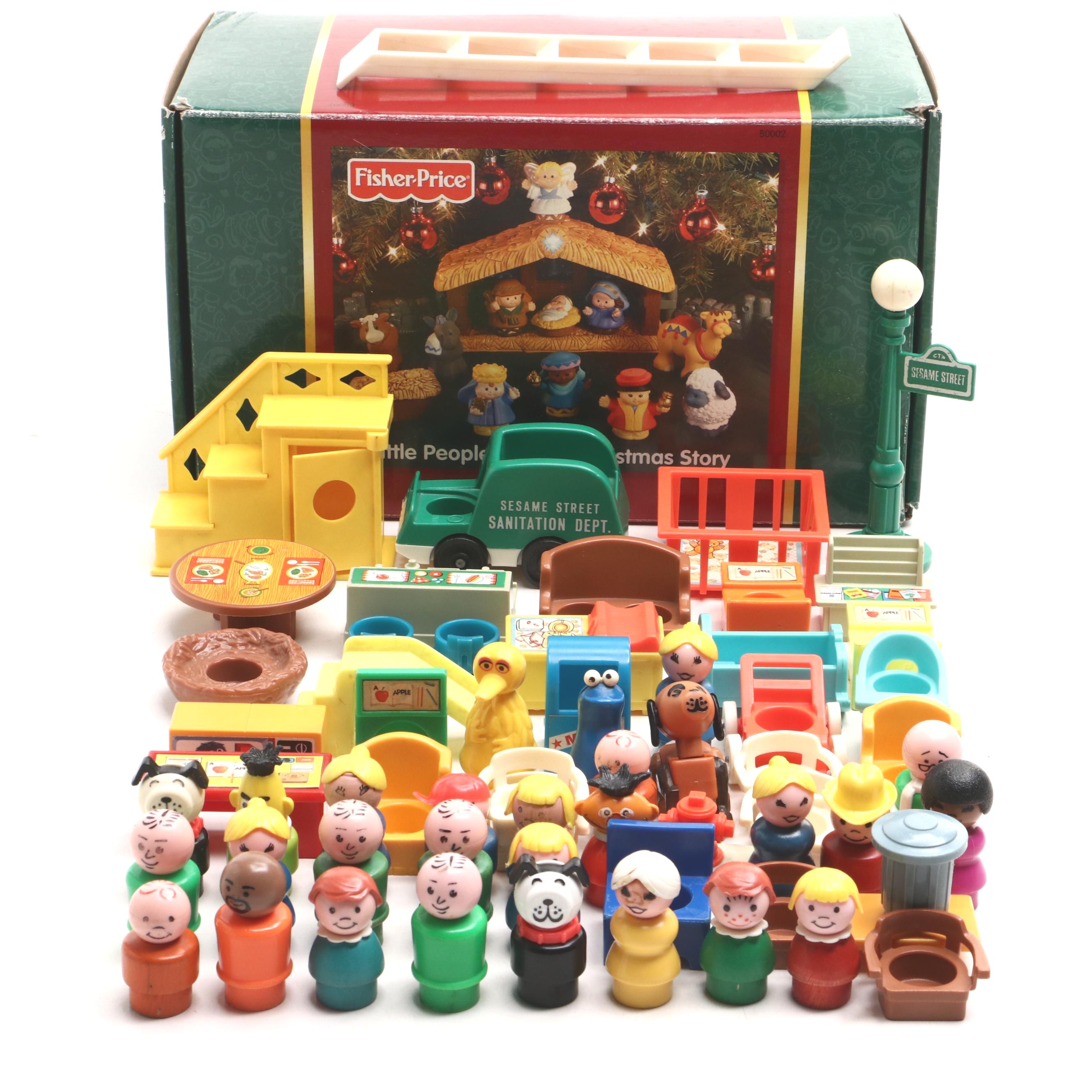 Fisher Price Little People Deluxe Christmas Story, More Figures and Accessories