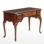 Sumter Cabinet Co. Queen Anne Style Cherry Lift-Top Mirrored Vanity Table