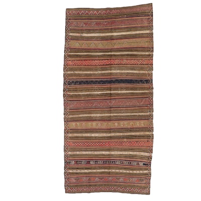 5'6 x 11'10 Handwoven Persian Kilim Long Rug