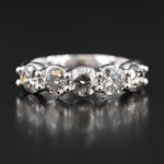 14K 8.49 CTW Diamond Ring with Lab Grown Fancy Center