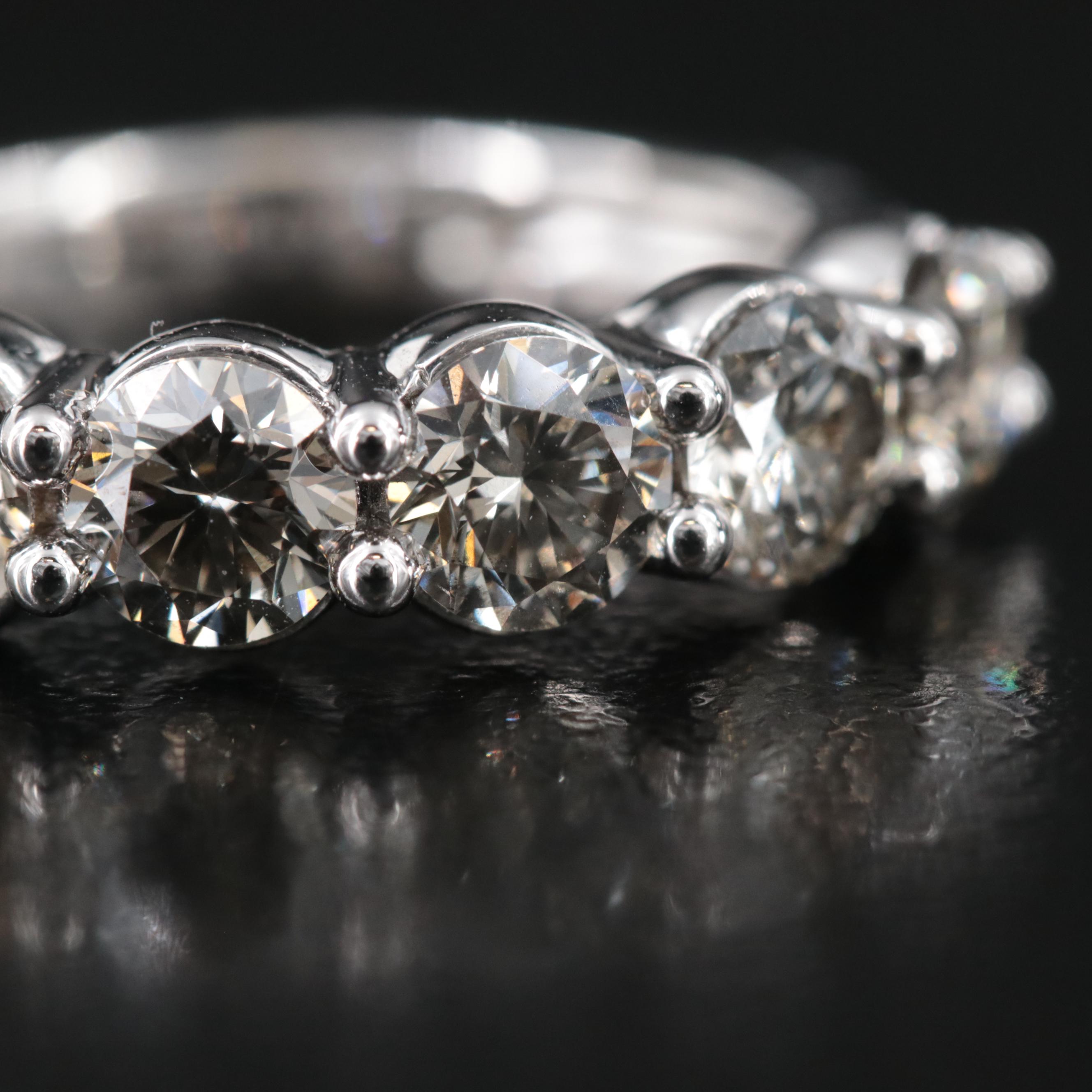 14K 8.49 CTW Diamond Ring with Lab Grown Fancy Center