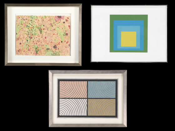 Corporate Art Collection Featuring 20th Modernism Paintings, Serigraphs & Lithographs