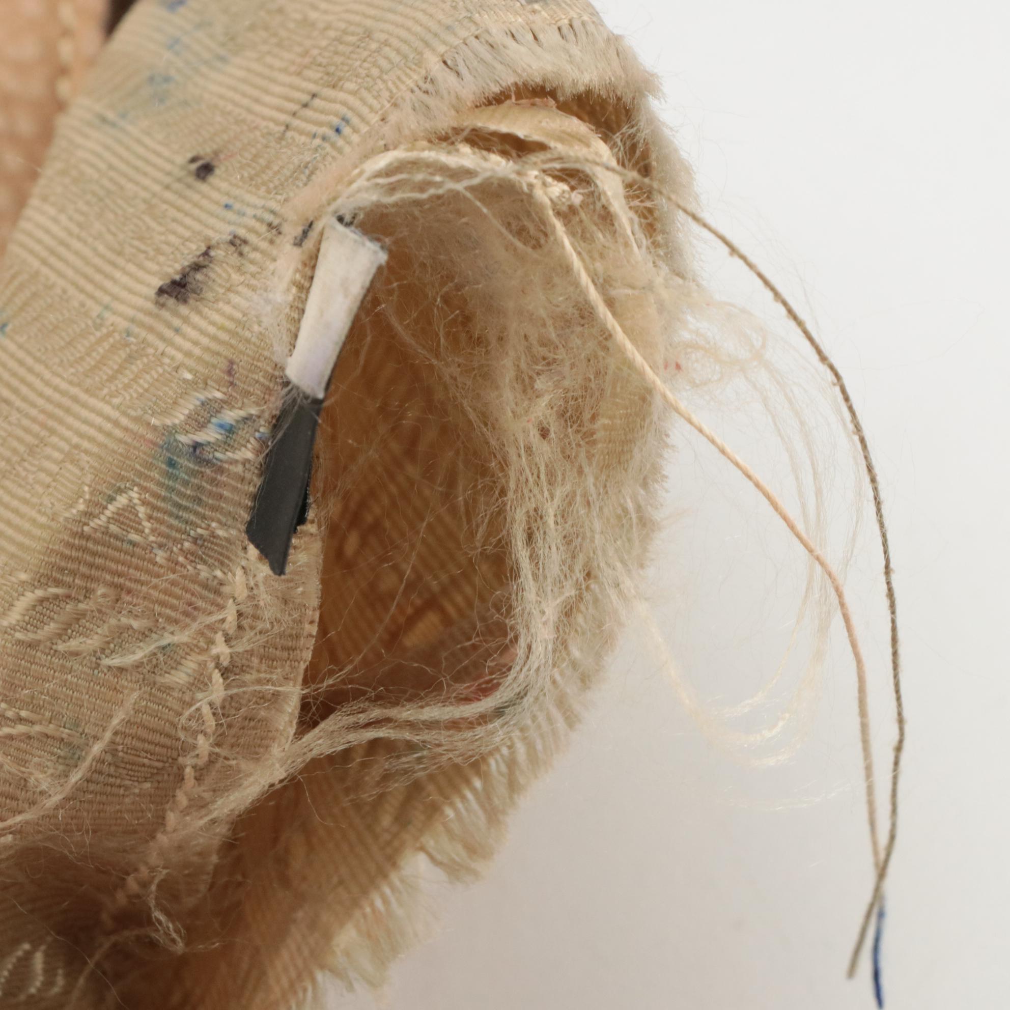 Prada Hobo Shoulder Tote in Tan Grained Leather