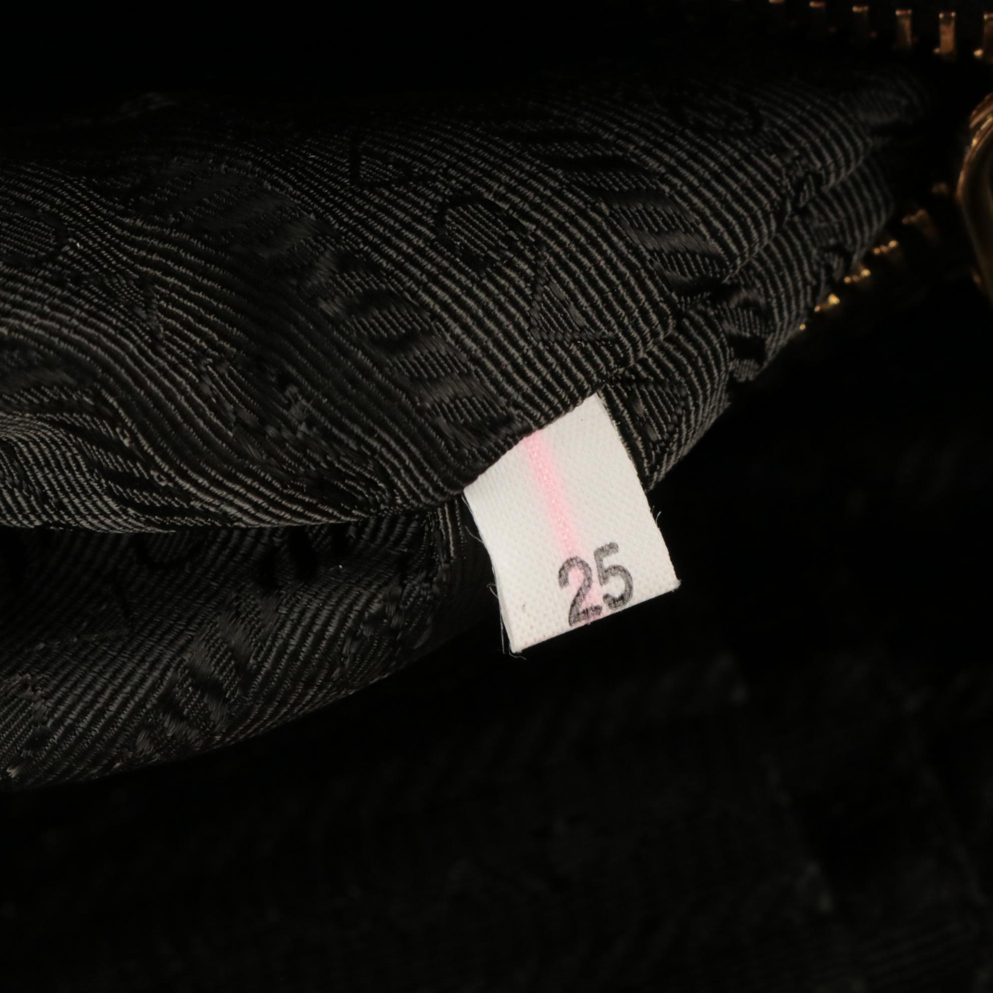 Prada Metallic Bronzed Leather Top Handle Satchel