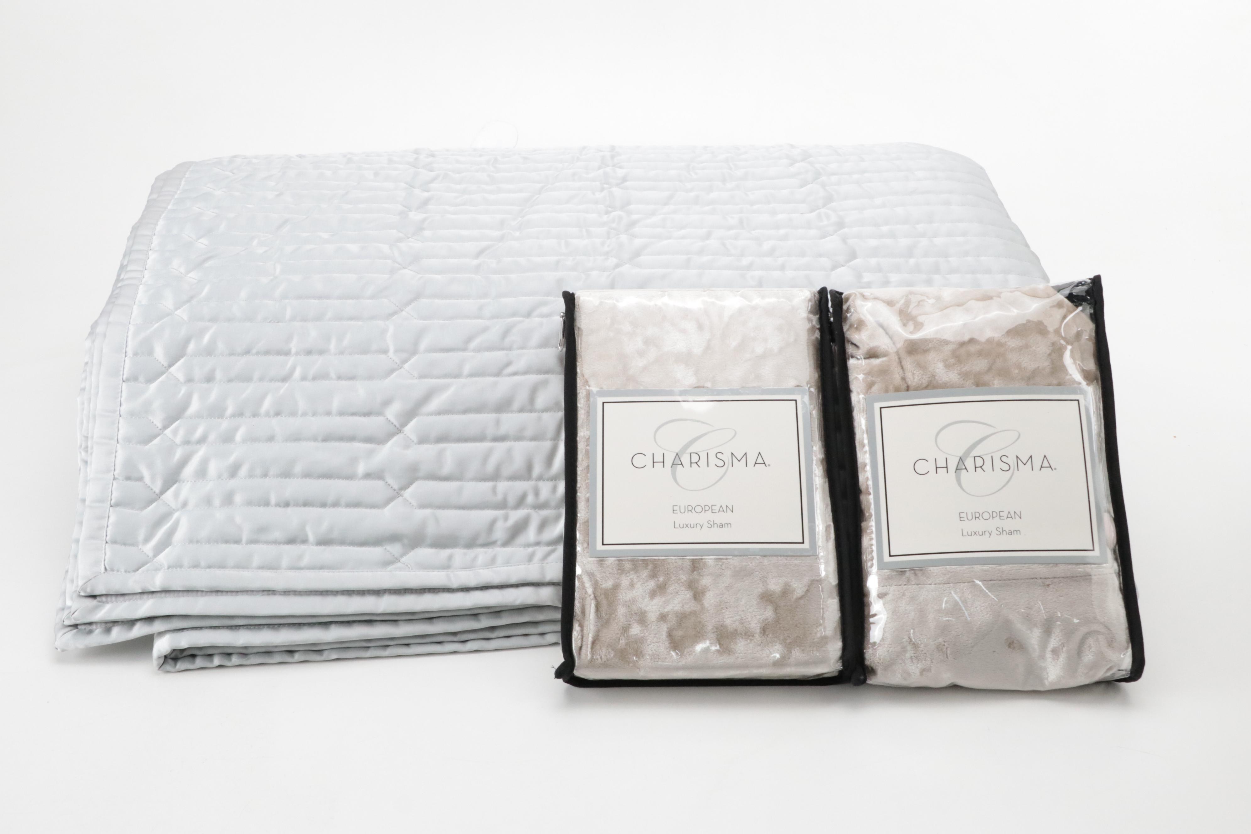 Charisma Polyester Pillow Cases with Hotel Collection Cotton Blend Duvet