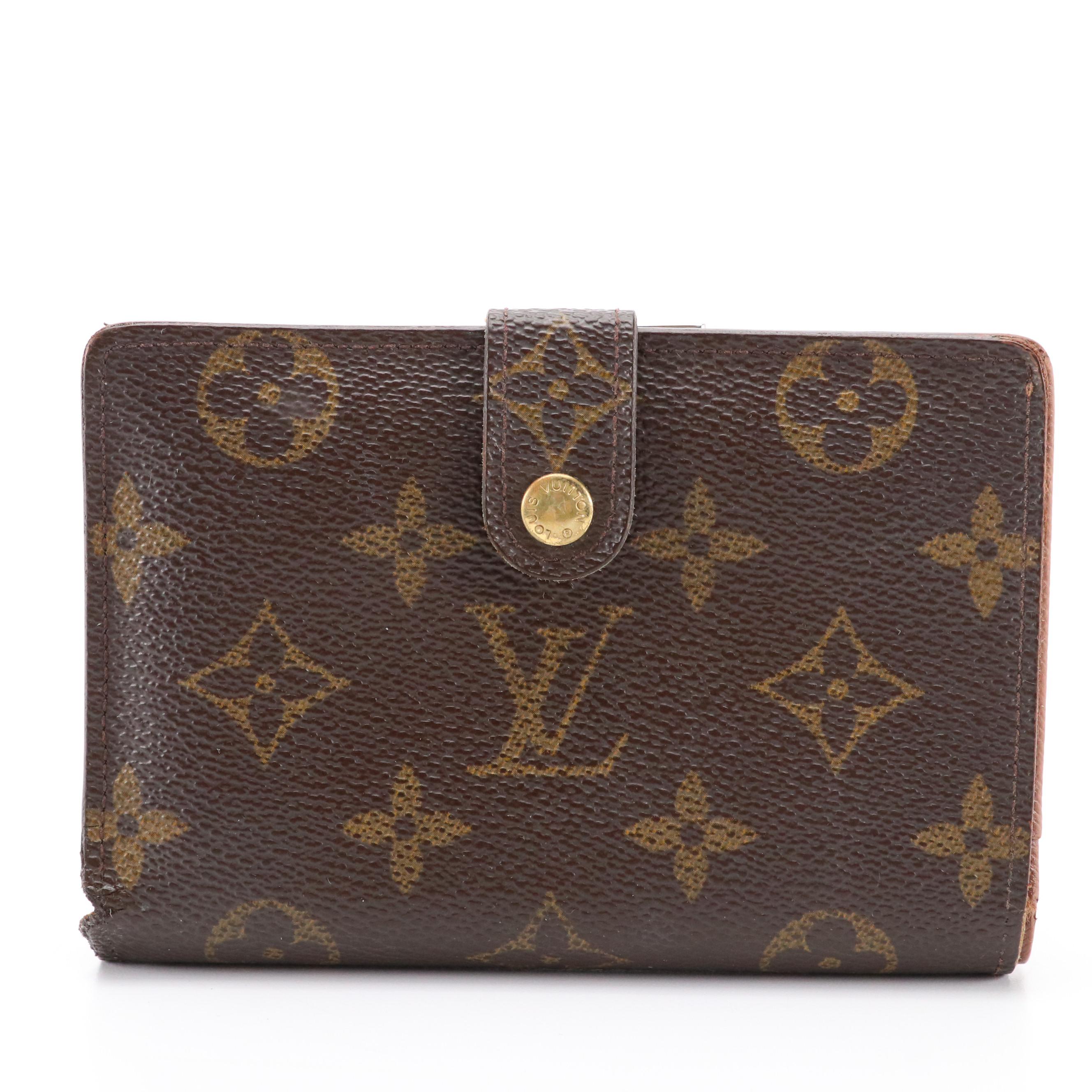Louis Vuitton French Wallet in Monogram Canvas