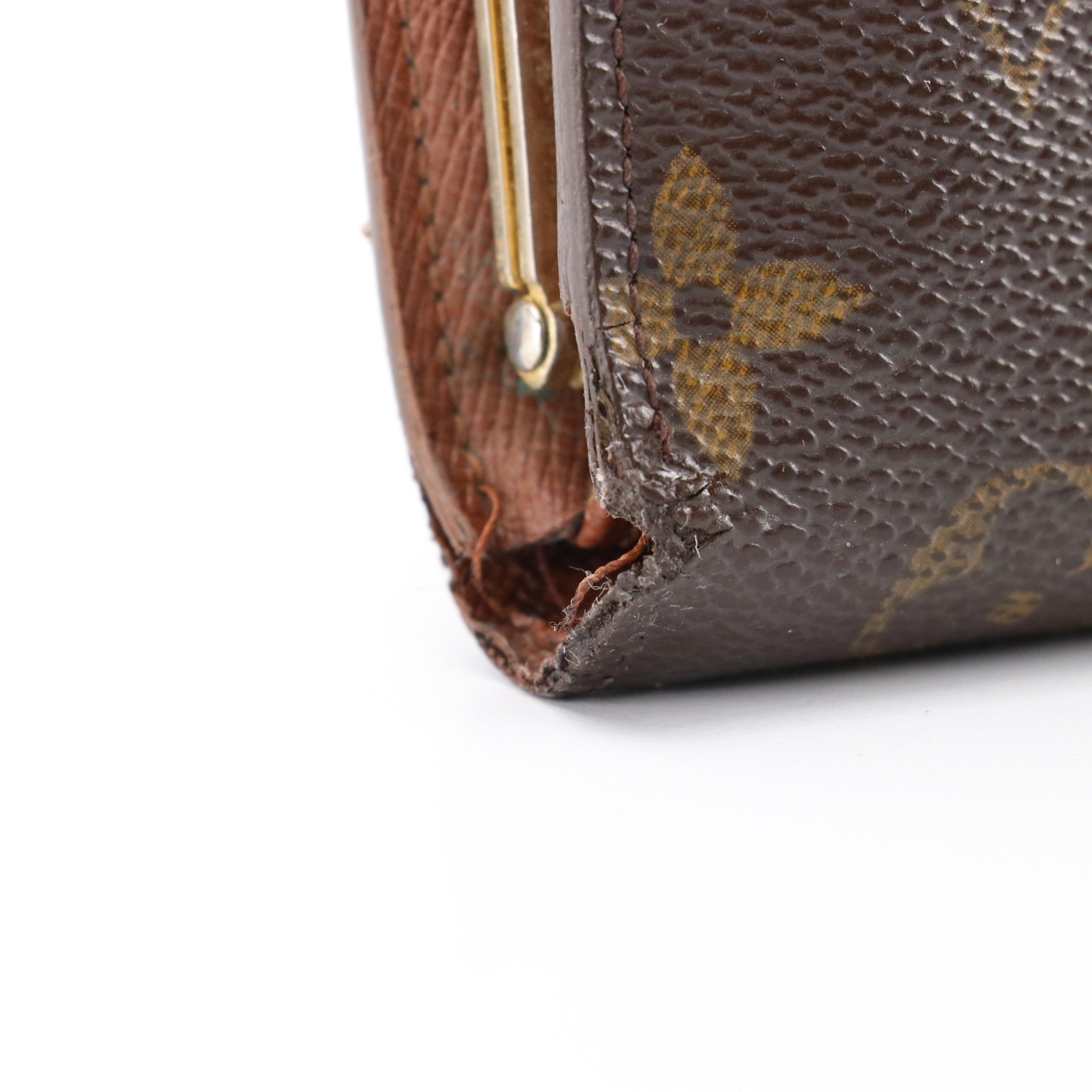 Louis Vuitton French Wallet in Monogram Canvas