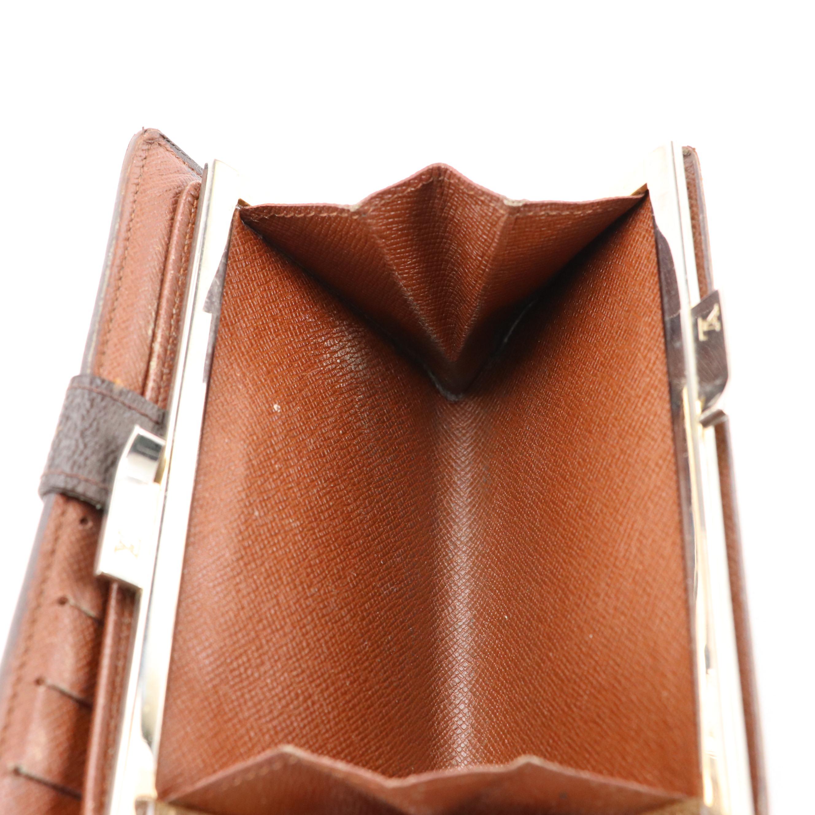 Louis Vuitton French Wallet in Monogram Canvas