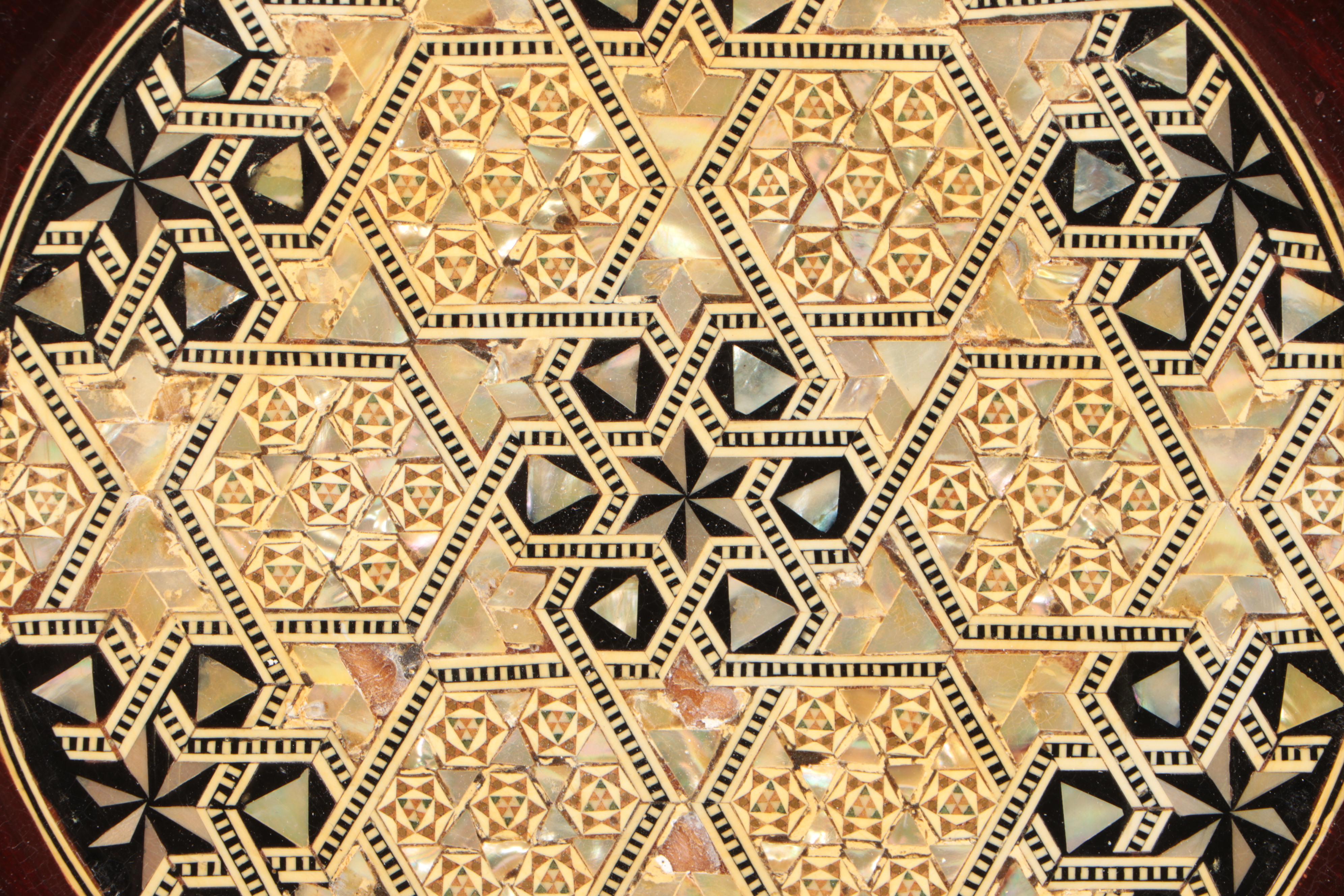 Fieldglass Combination Compass, Mother of Pearl Inlay Plate, and Decorative Box