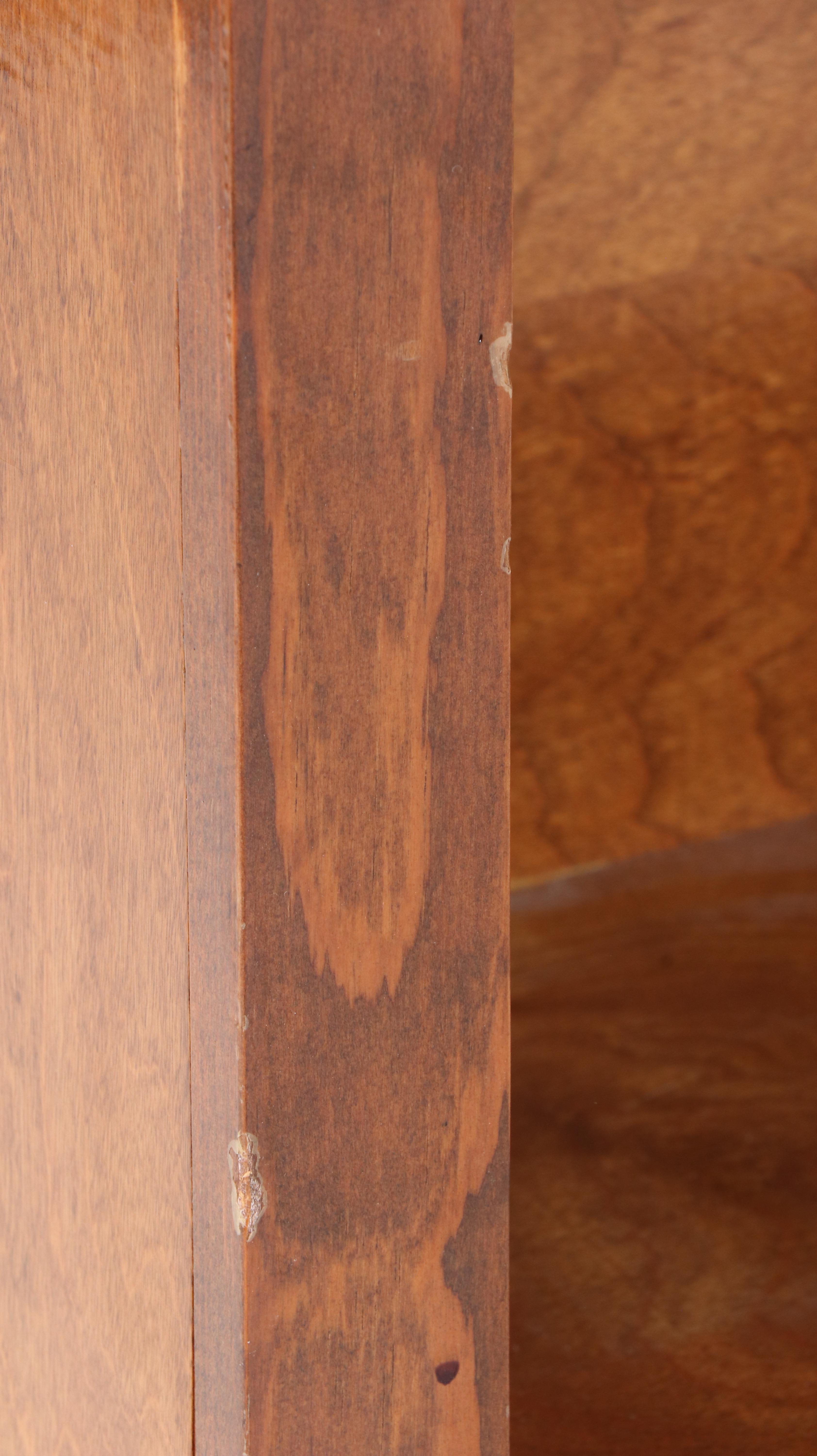 Custom-Made Two-Shelf Open Bookcase