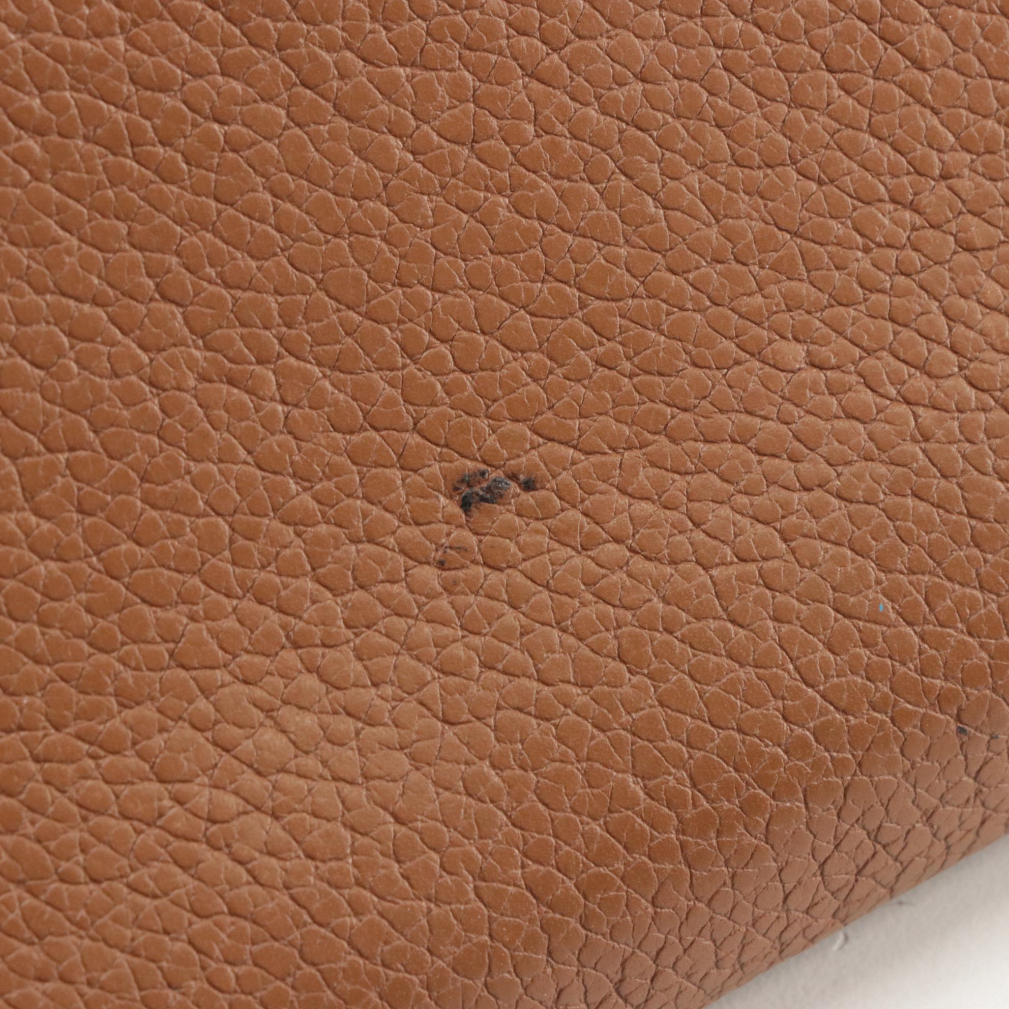 Prada Grain Leather Zip-Around Wallet